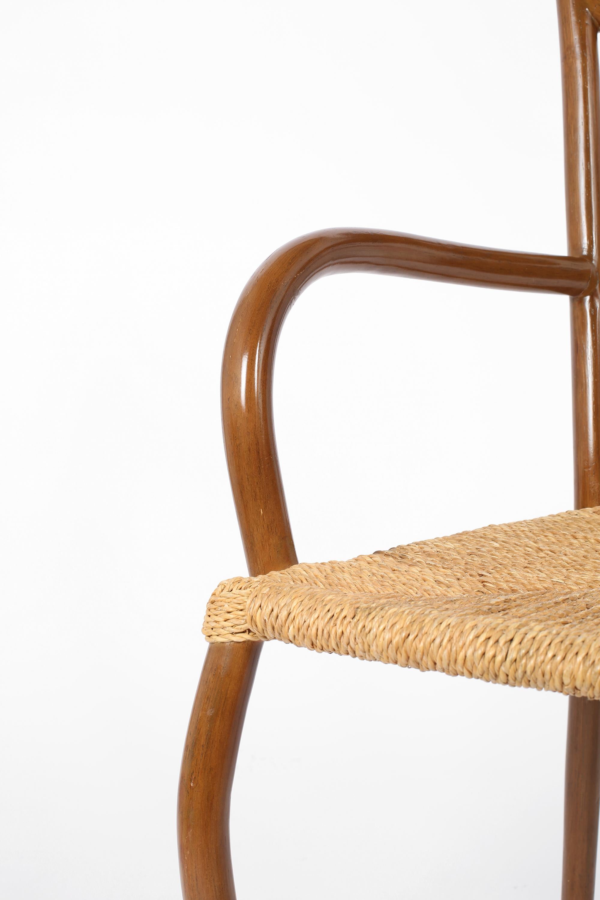 Set of Six Manila Chairs by Val Padilla for Conran 3