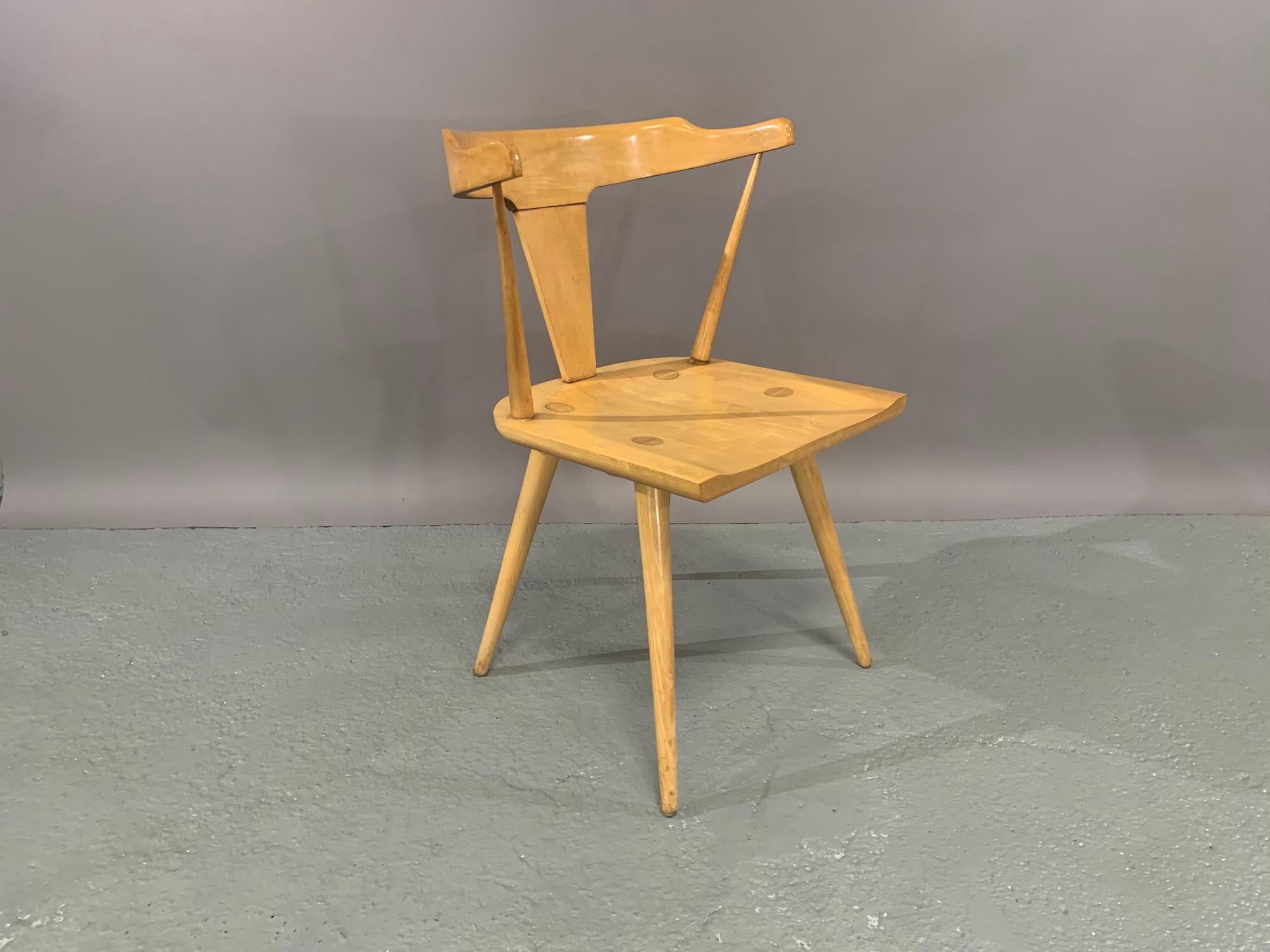 Set of Six Maple Dining Chairs by Paul McCobb for Winchendon/Planner Group 1