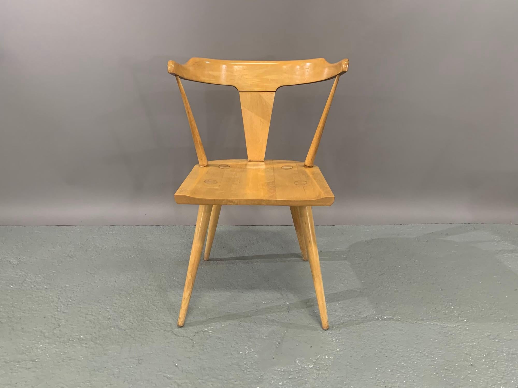 American Set of Six Maple Dining Chairs by Paul McCobb for Winchendon/Planner Group
