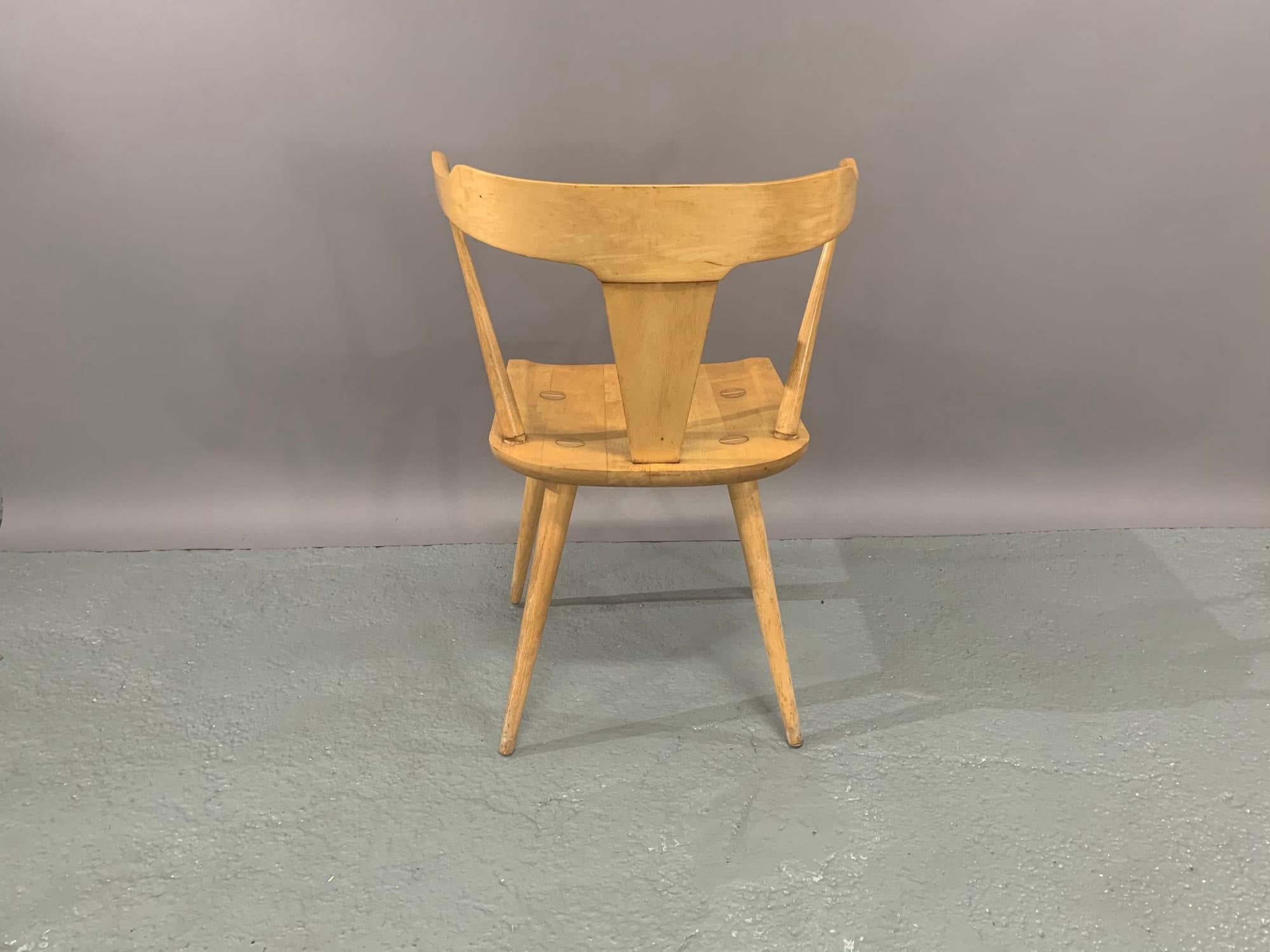 Mid-20th Century Set of Six Maple Dining Chairs by Paul McCobb for Winchendon/Planner Group