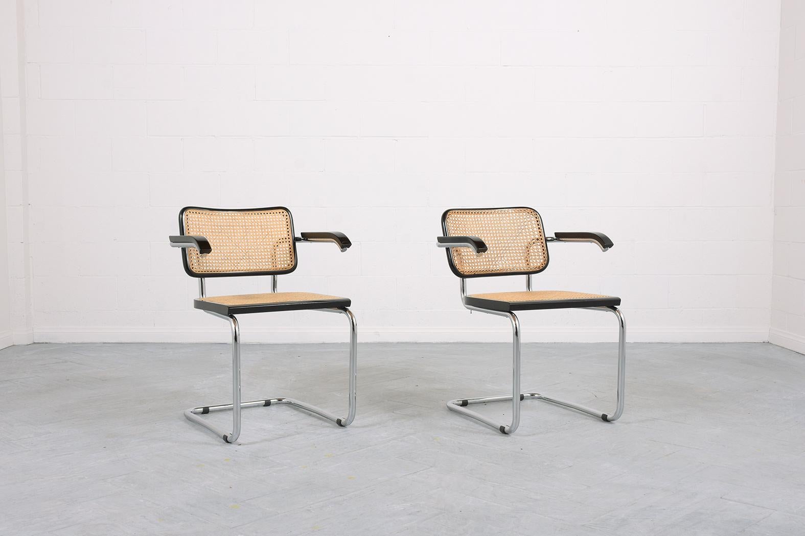 Mid-20th Century Set of Six Marcel Breuer Chairs