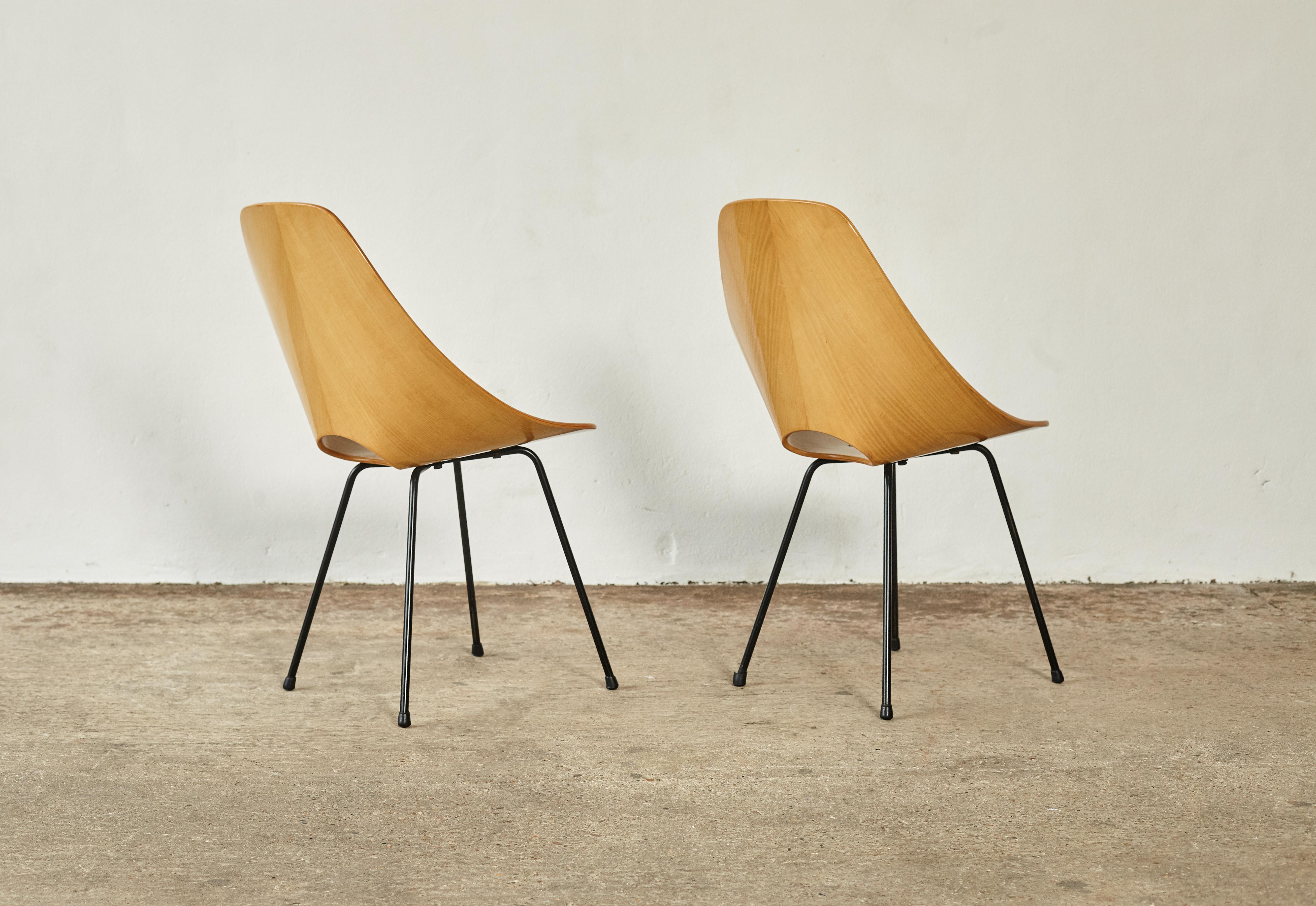 Set of Six Medea Chairs by Vittorio Nobili for Fratelli Tagliabue, Italy, 1950s 8