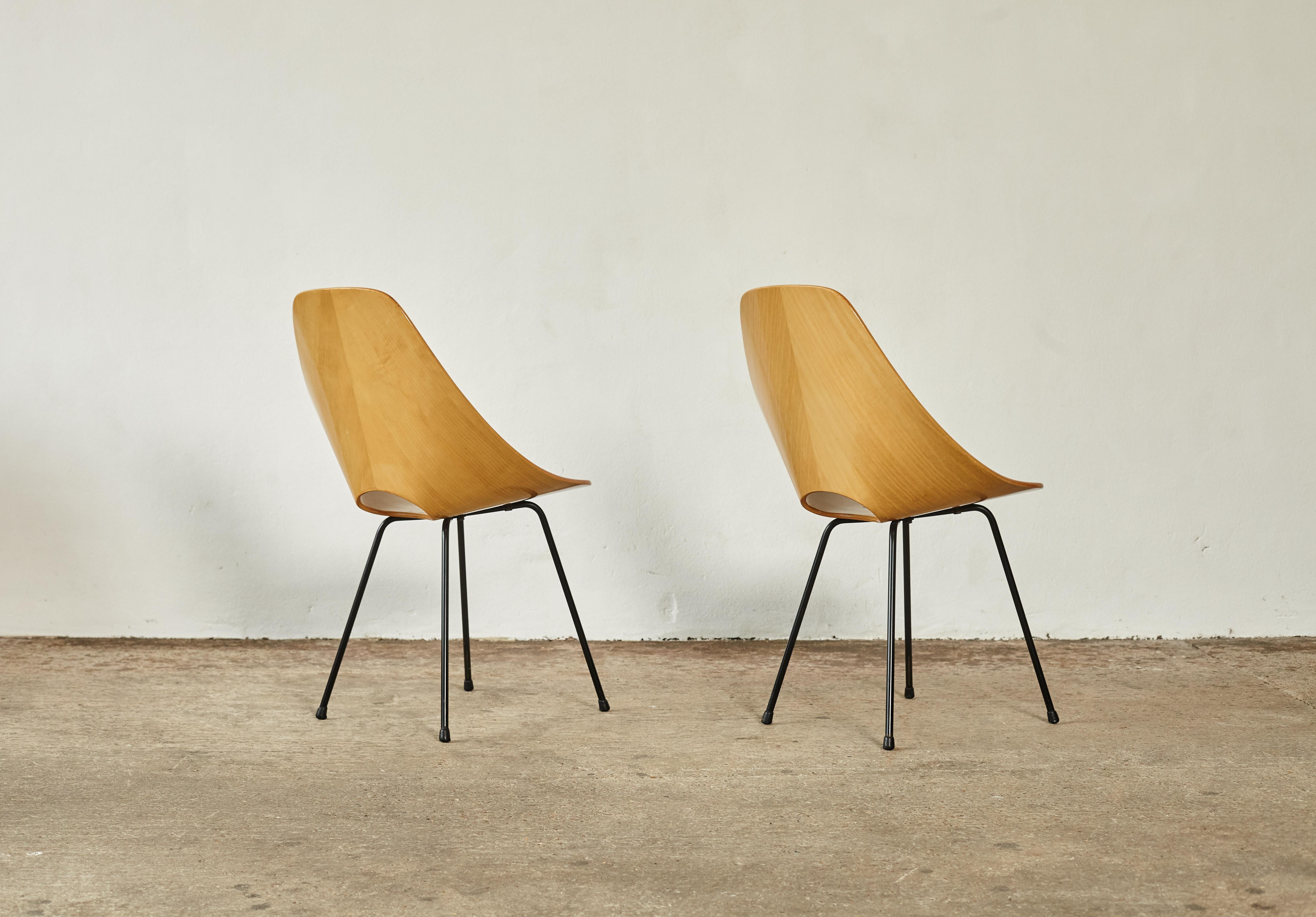 Set of Six Medea Chairs by Vittorio Nobili for Fratelli Tagliabue, Italy, 1950s 2