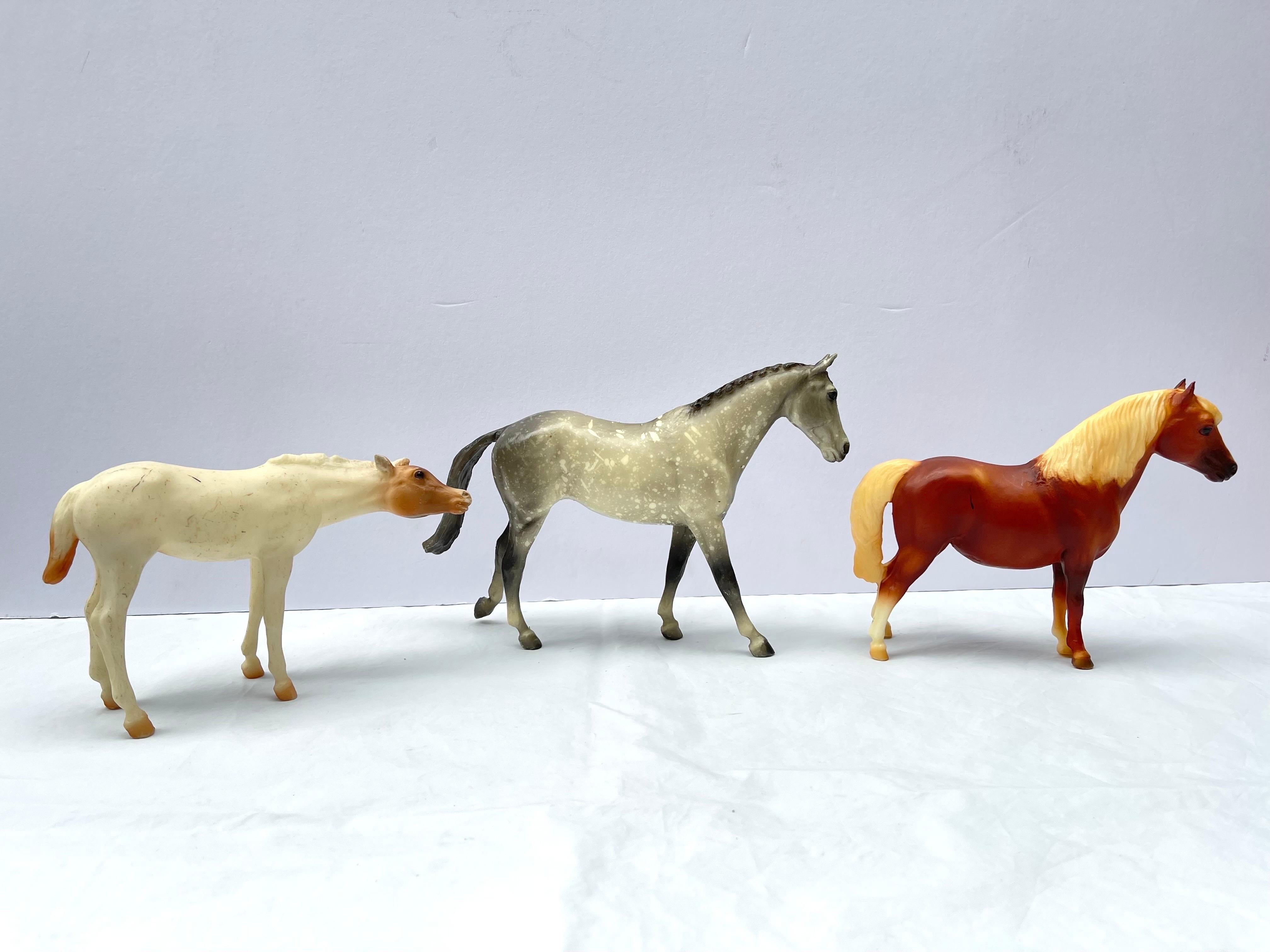  Set von sechs mittelgroßen Vintage-Bürgerpferden (Kasten 3) im Angebot 6