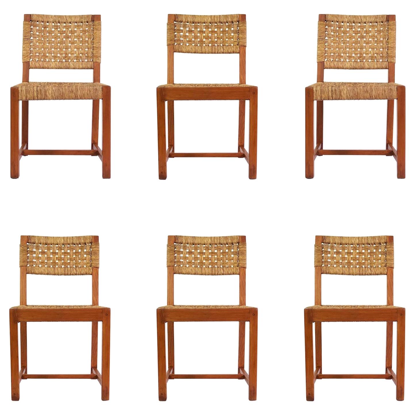 Set of Six Mexican Chairs