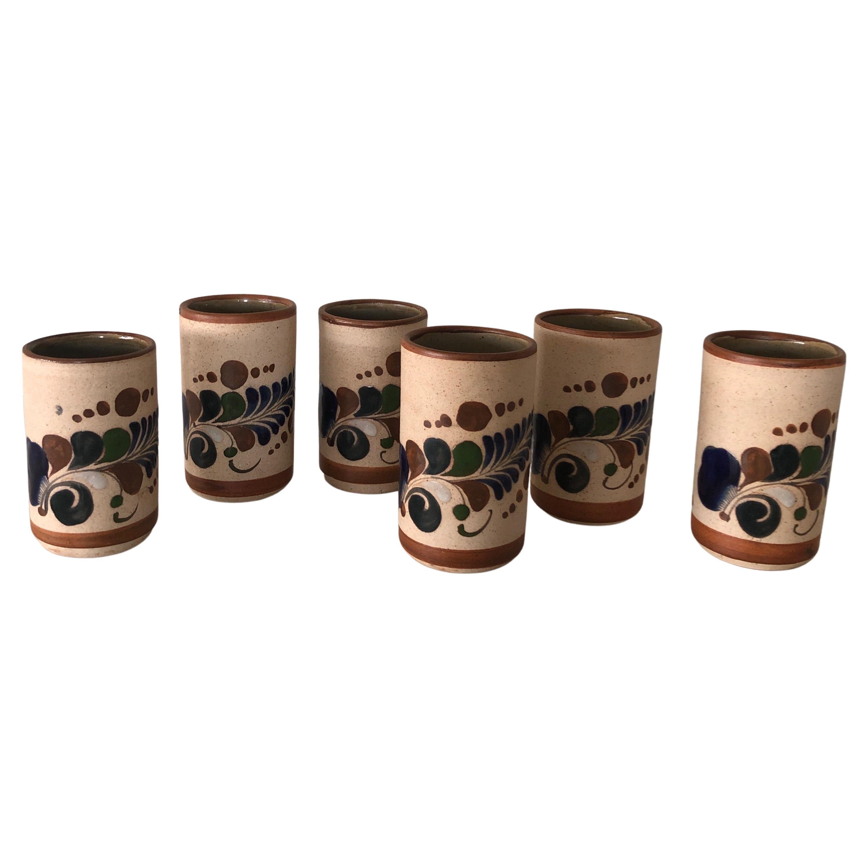 Set of Four Double OldFashioned Frosted Glass Drinking Glasses at 1stDibs