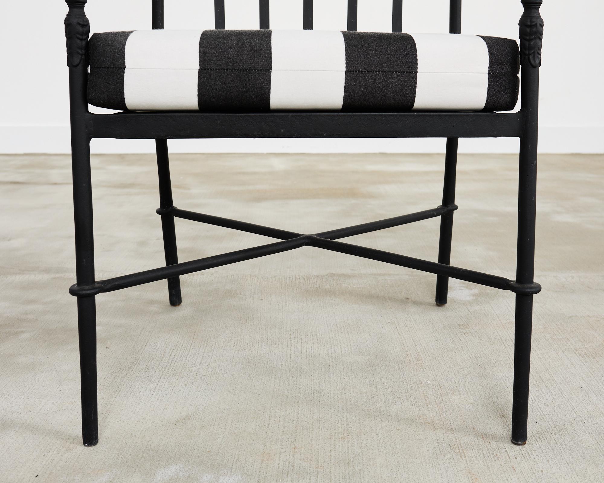 Michael Taylor Montecito Garden Dining Armchairs en vente 10