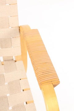 Set of Six Midcentury Alvar Aalto Chairs by Artek, Model 45