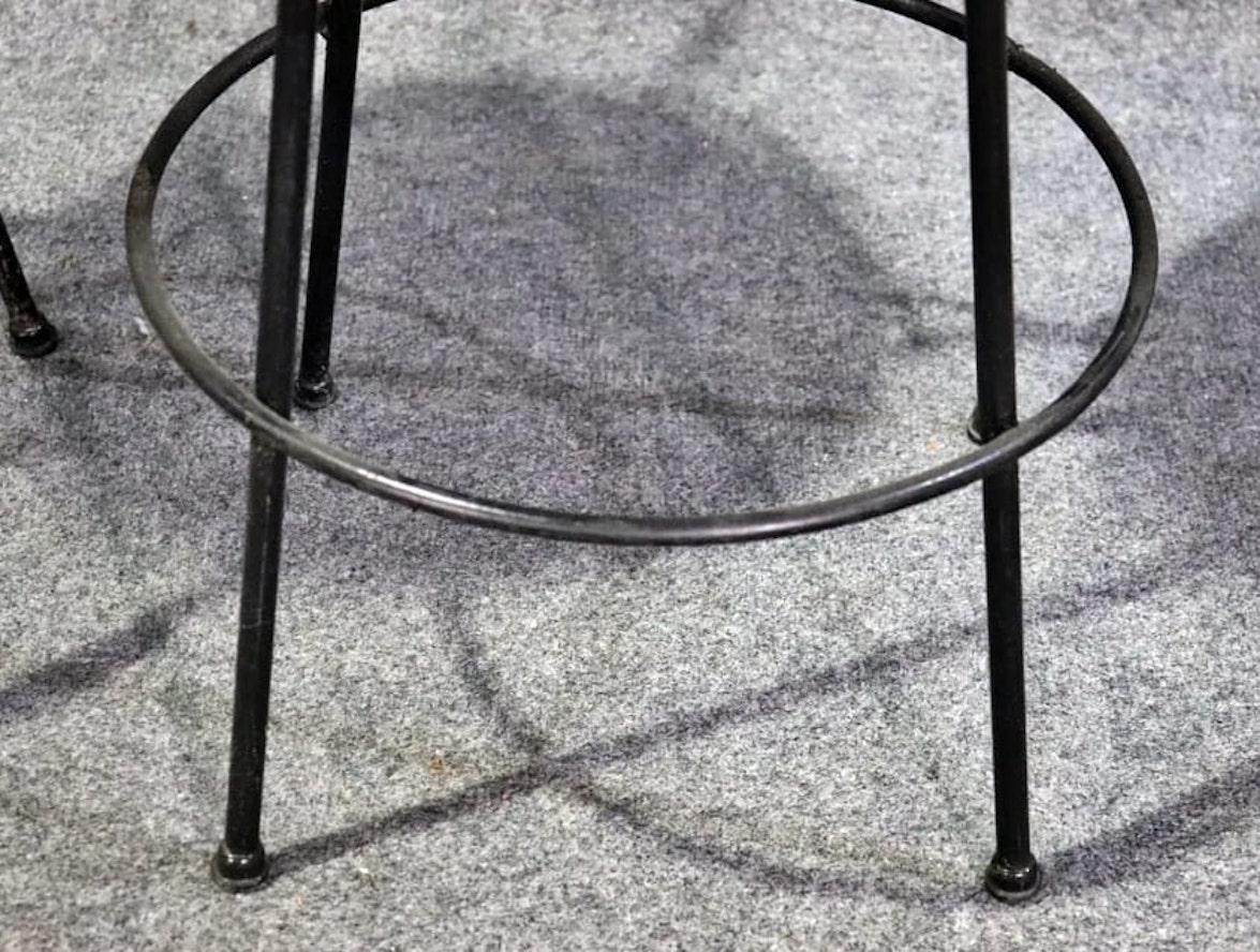 20th Century Set of Six Mid-Century Bar stools For Sale