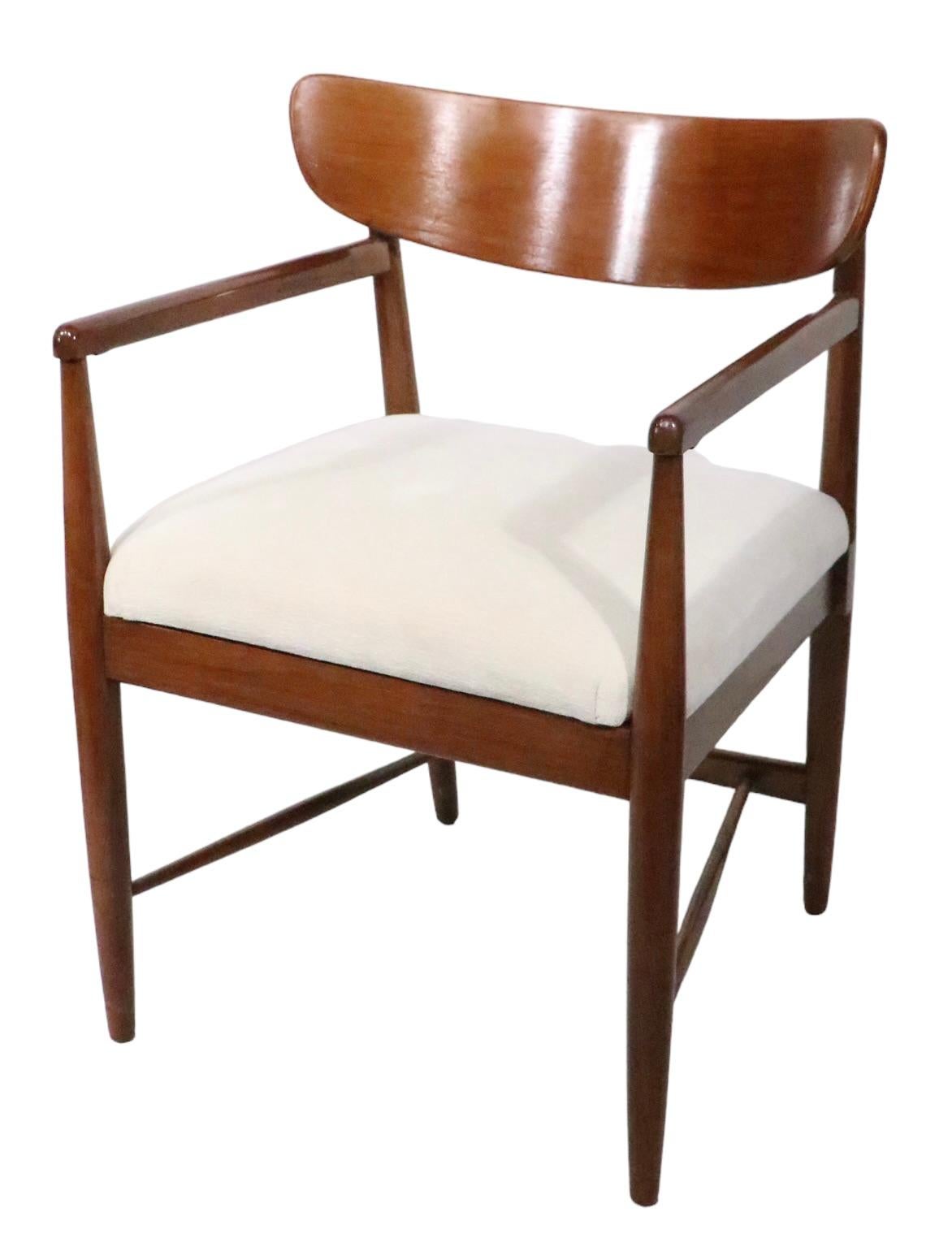 Ensemble de six chaises de salle à manger Dania du milieu du siècle, American of Martinsville, c 1950/60s. en vente 13