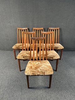 Set of Six Mid-Century Dining Chairs by G Plan