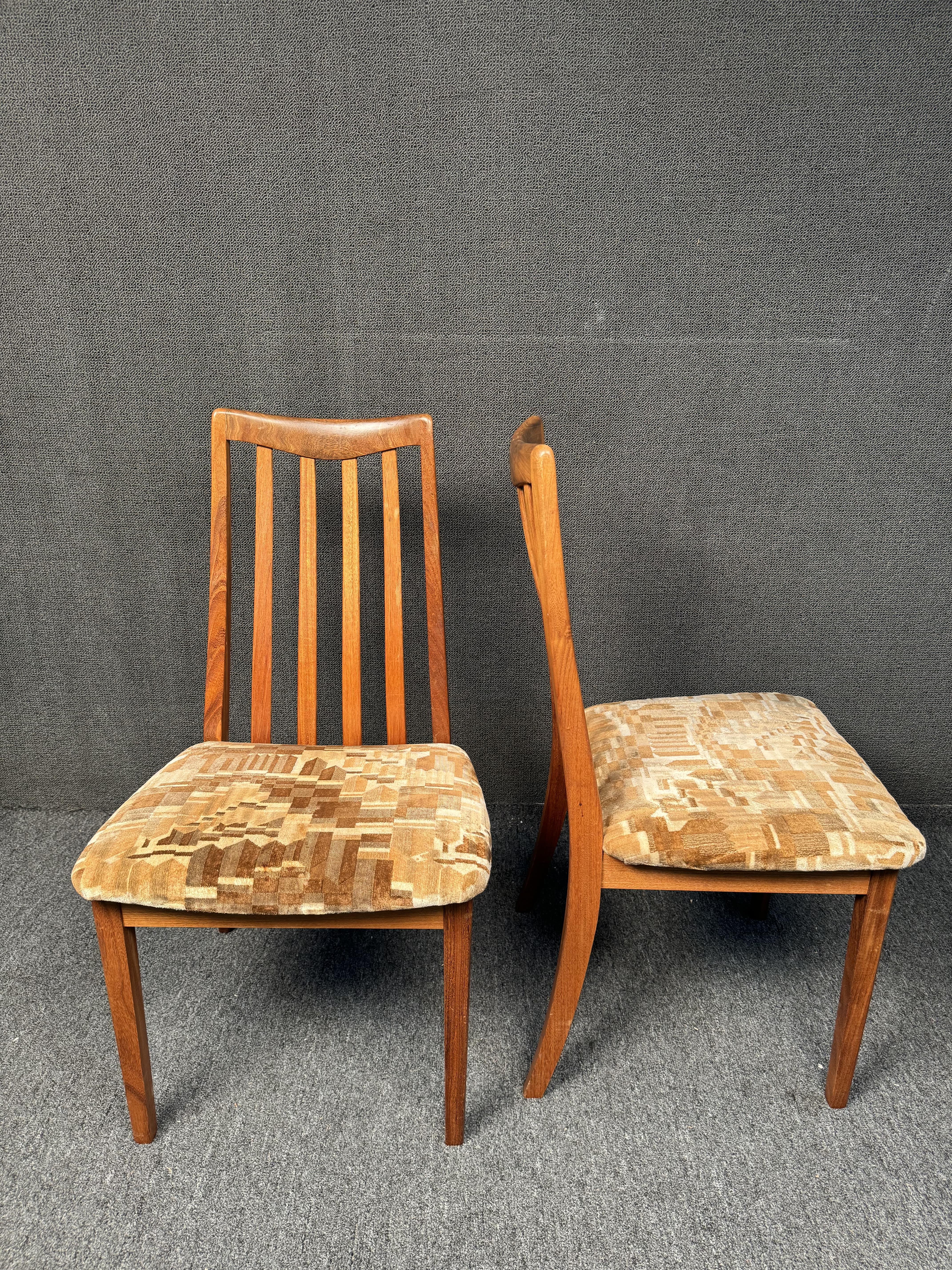 20th Century Set of Six Mid-Century Dining Chairs by G Plan For Sale
