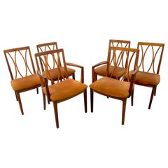 Set of Six Mid-Century Dining Chairs by G-Plan