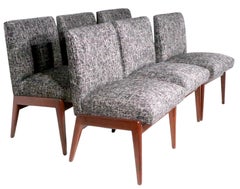 Set of Six Mid Century Dining Chairs by Jens Risom