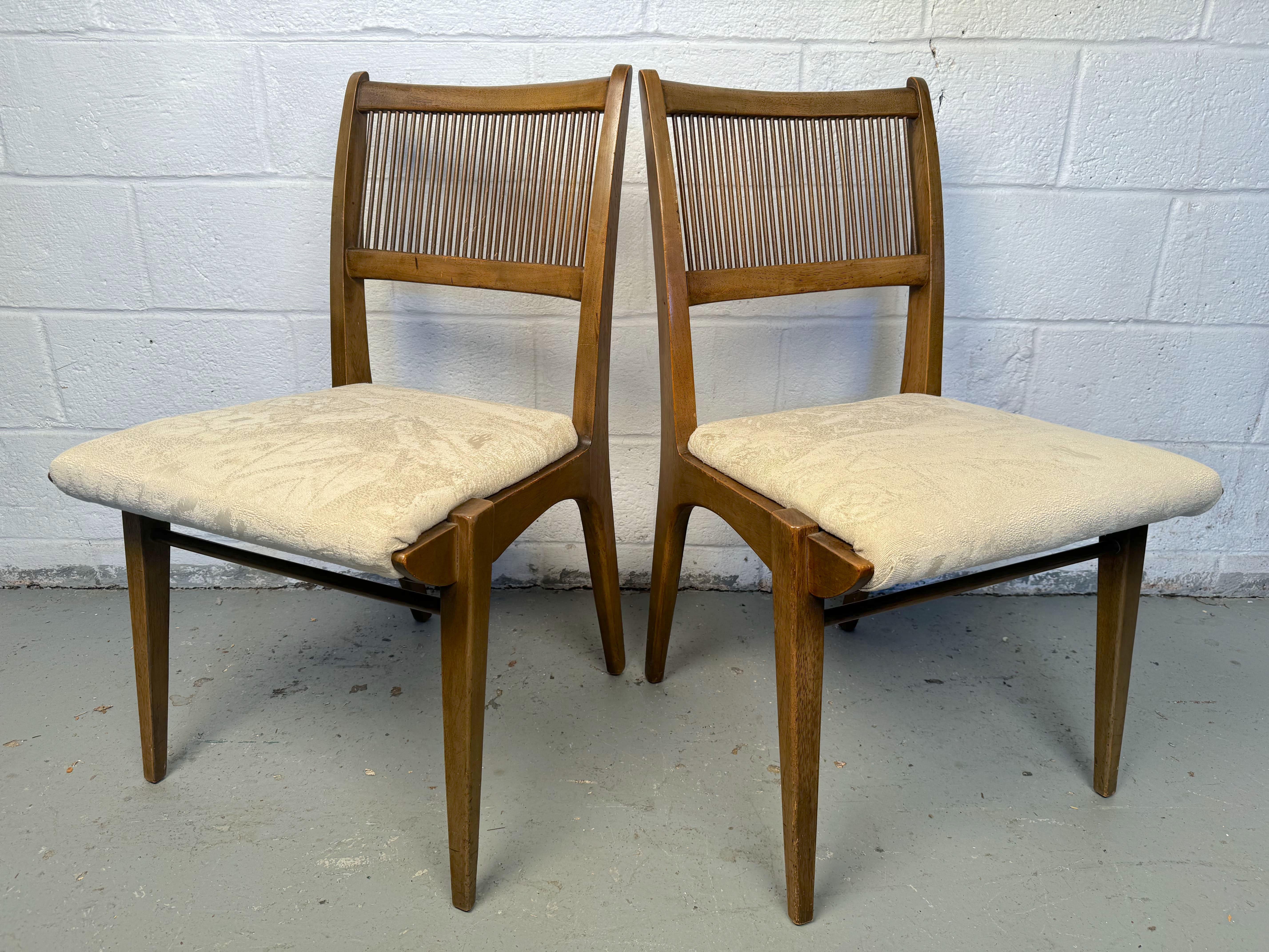 Set of Six Mid-Century Dining Chairs by John Van Koert for Drexel 4