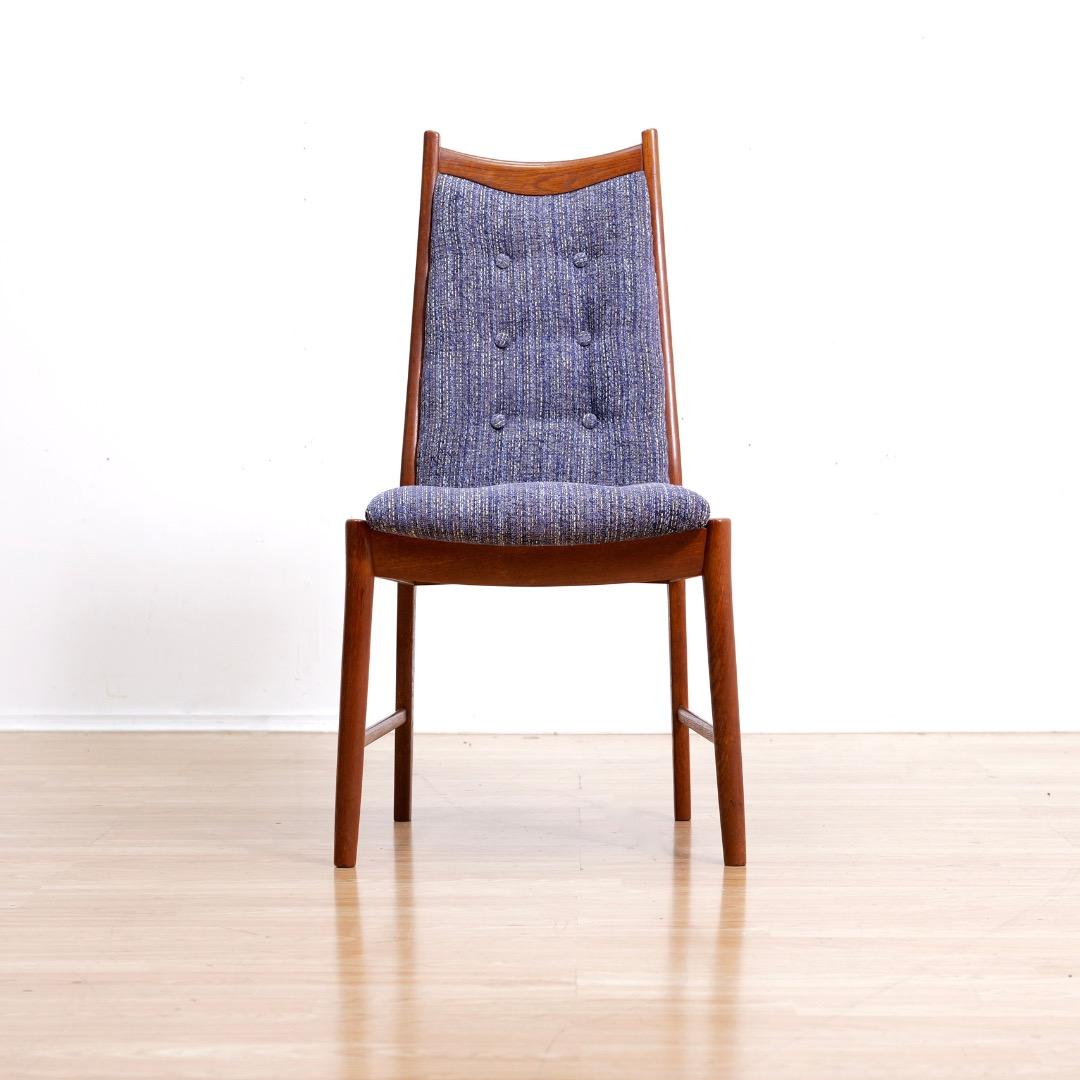 Set of Six Mid Century Dining Chairs by McIntosh Furniture For Sale 3