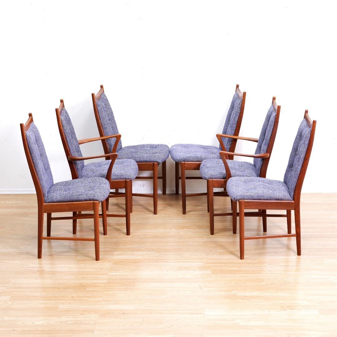 Late 20th Century Set of Six Mid Century Dining Chairs by McIntosh Furniture For Sale