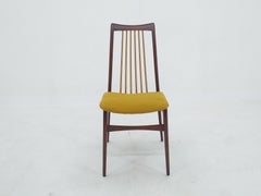 Set di sei sedie da pranzo del Mid Century, Danimarca, anni '70