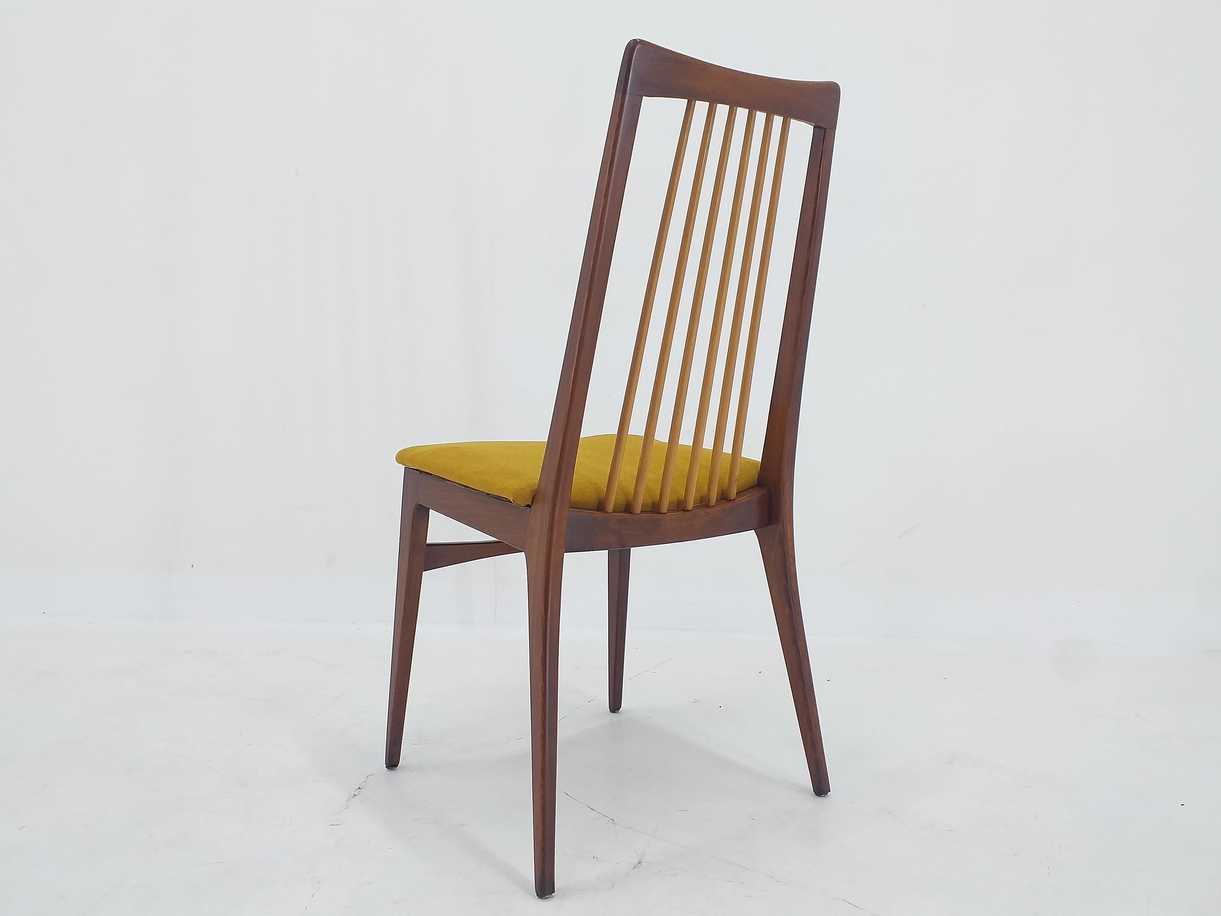 Late 20th Century Set of Six Mid Century Dining Chairs, Denmark, 1970s For Sale