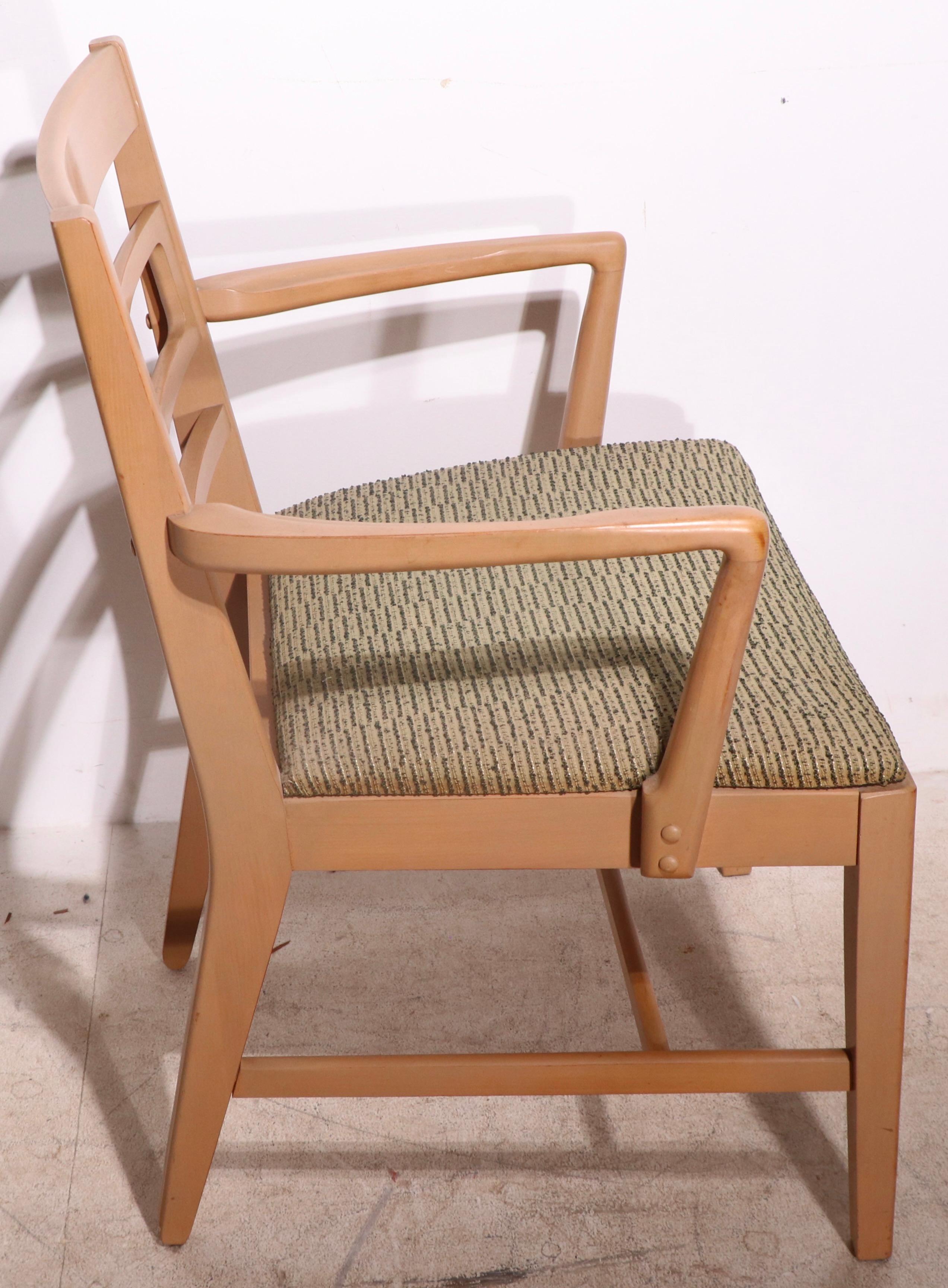 20ième siècle Ensemble de six chaises de salle à manger Drexel Precedent de style mi-siècle moderne par Wormley en vente