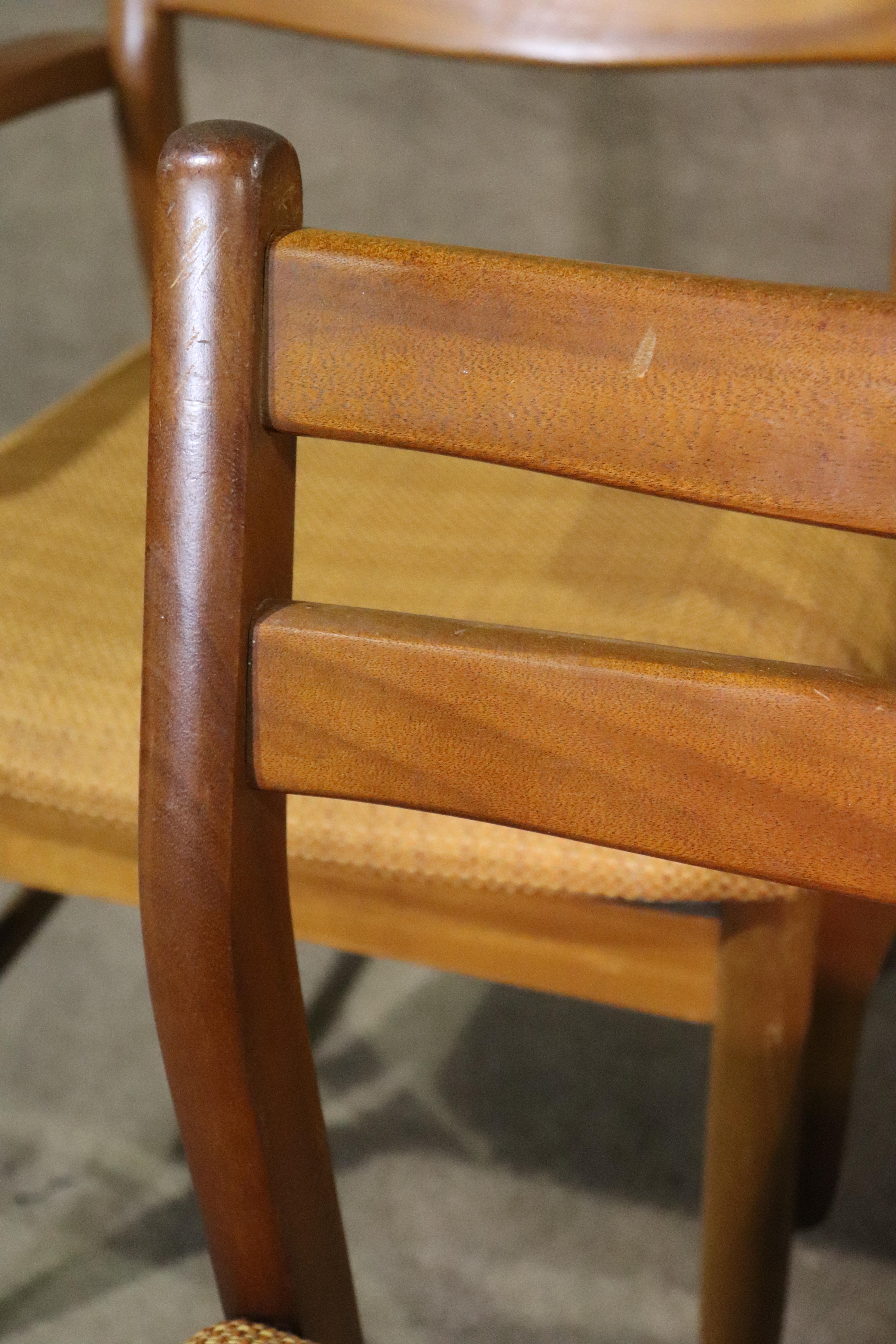 Set of Six Mid-Century Dining Chairs For Sale 1