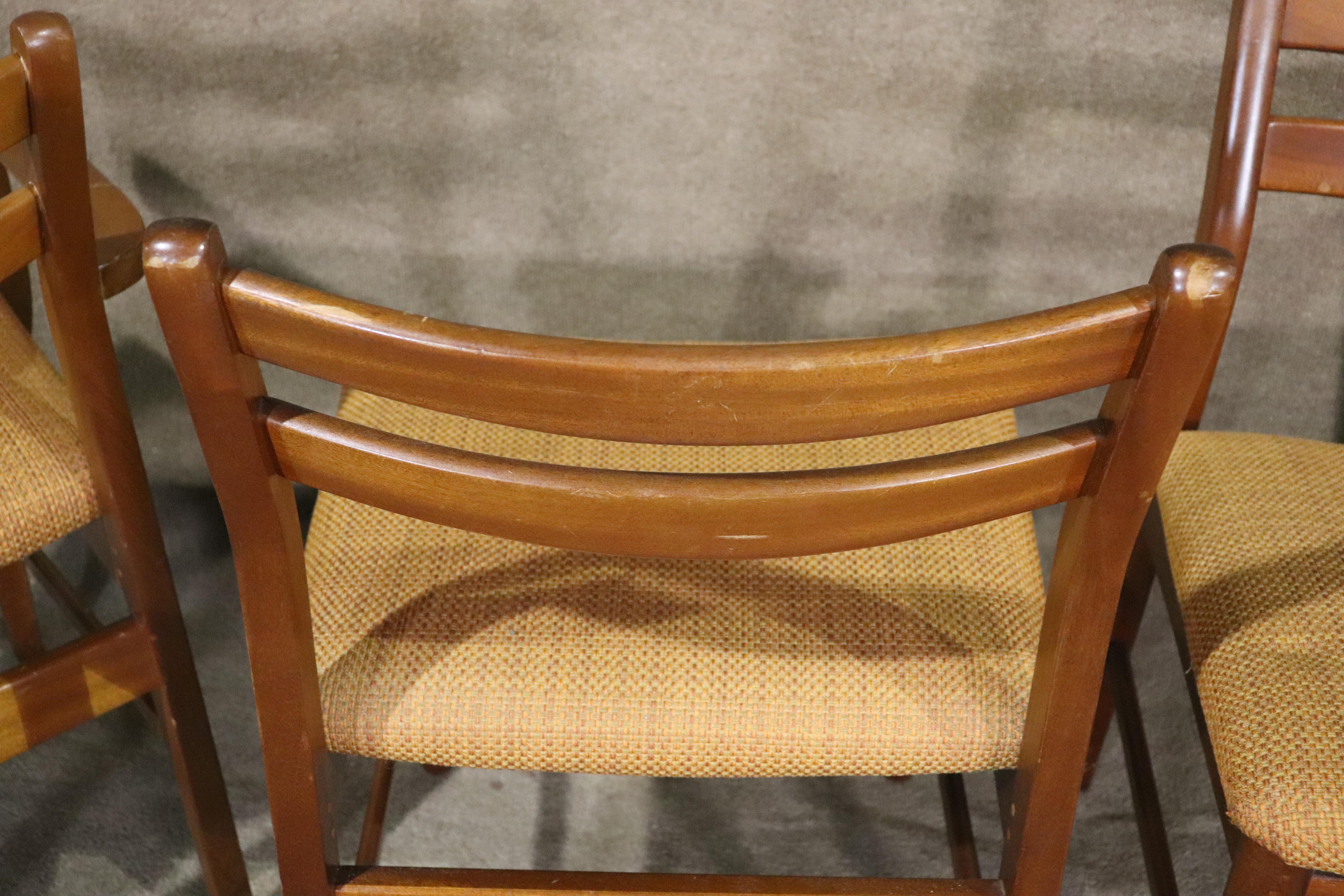 Set of Six Mid-Century Dining Chairs For Sale 3