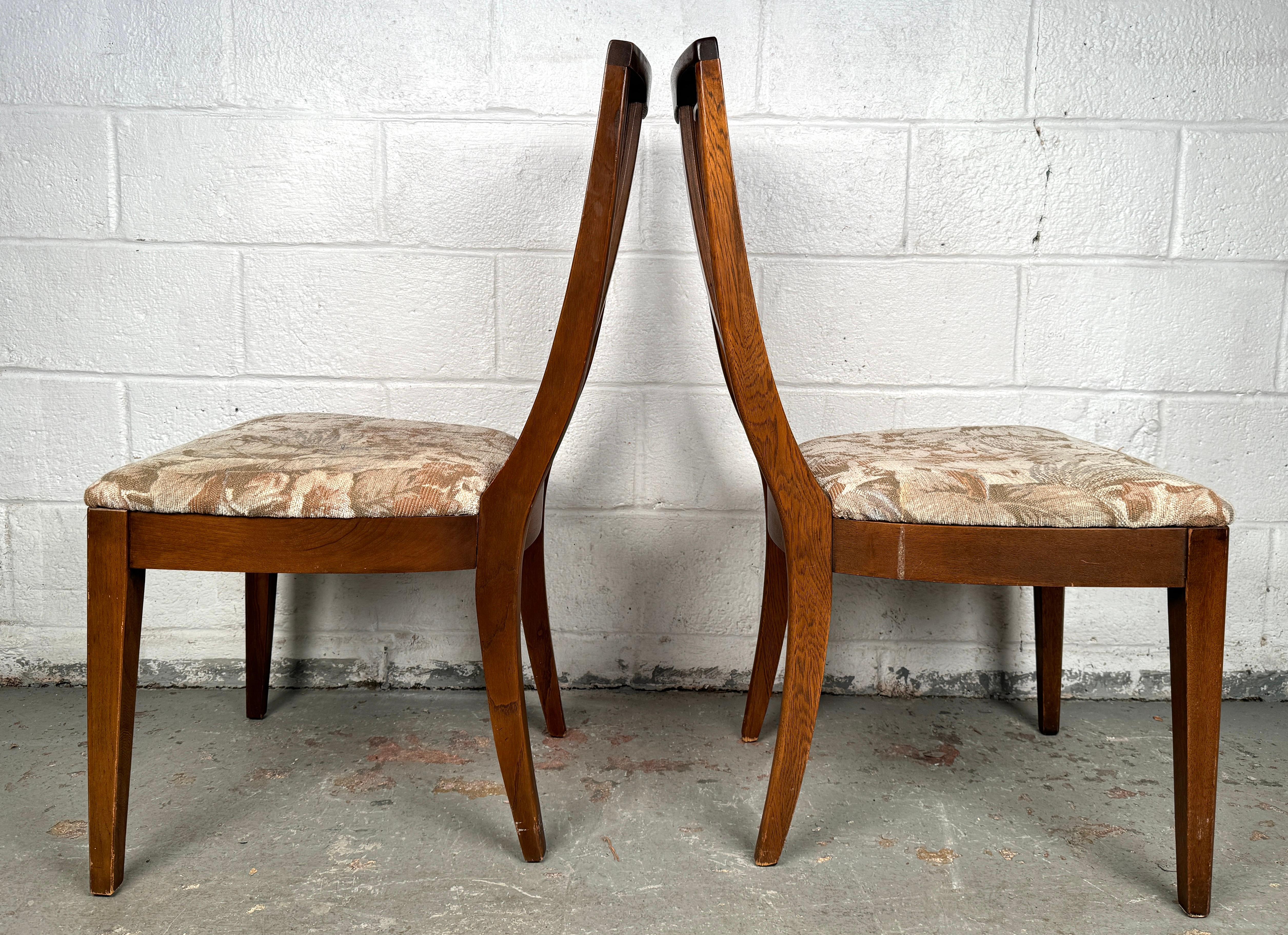 Set of Six Mid-Century Dining Chairs For Sale 3