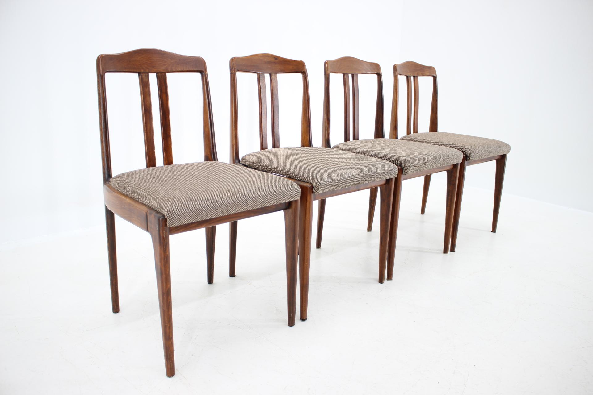 - Set of six midcentury dining chairs in style of Johannes Andersen, Denmark, 1960s very comfortable.