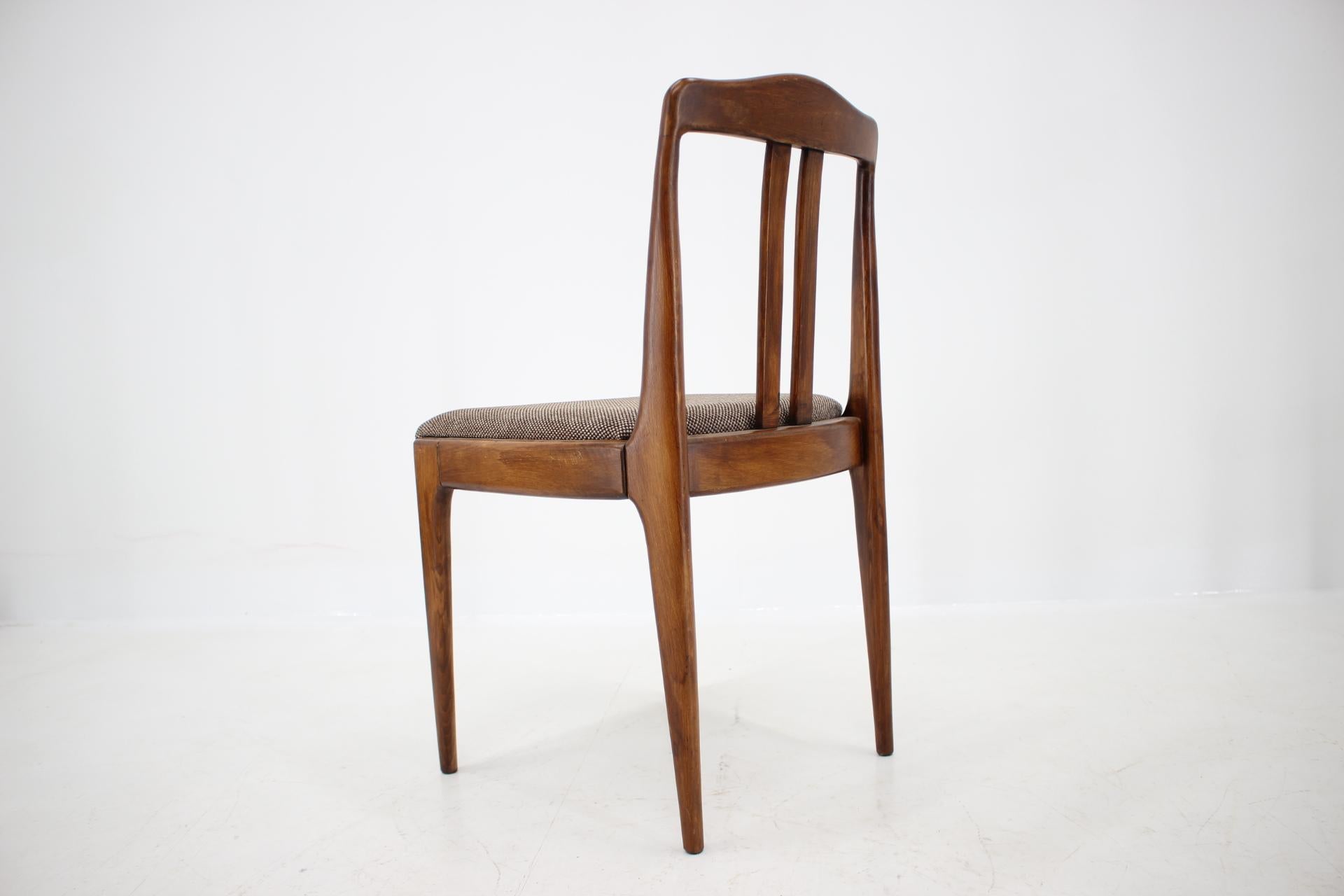 Mid-20th Century Set of Four  Midcentury Dining Chairs in Style of Johannes Andersen, Denmark For Sale