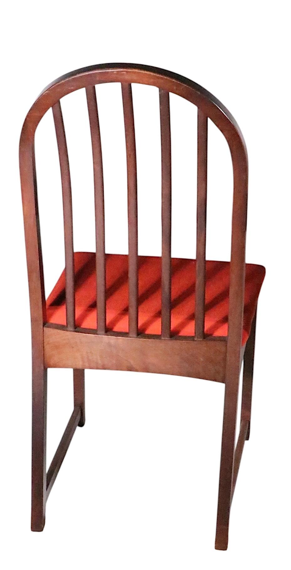 Ensemble de six chaises de salle à manger du milieu du siècle Milo Baughman pour Directional Modèle 332/333 en vente 6