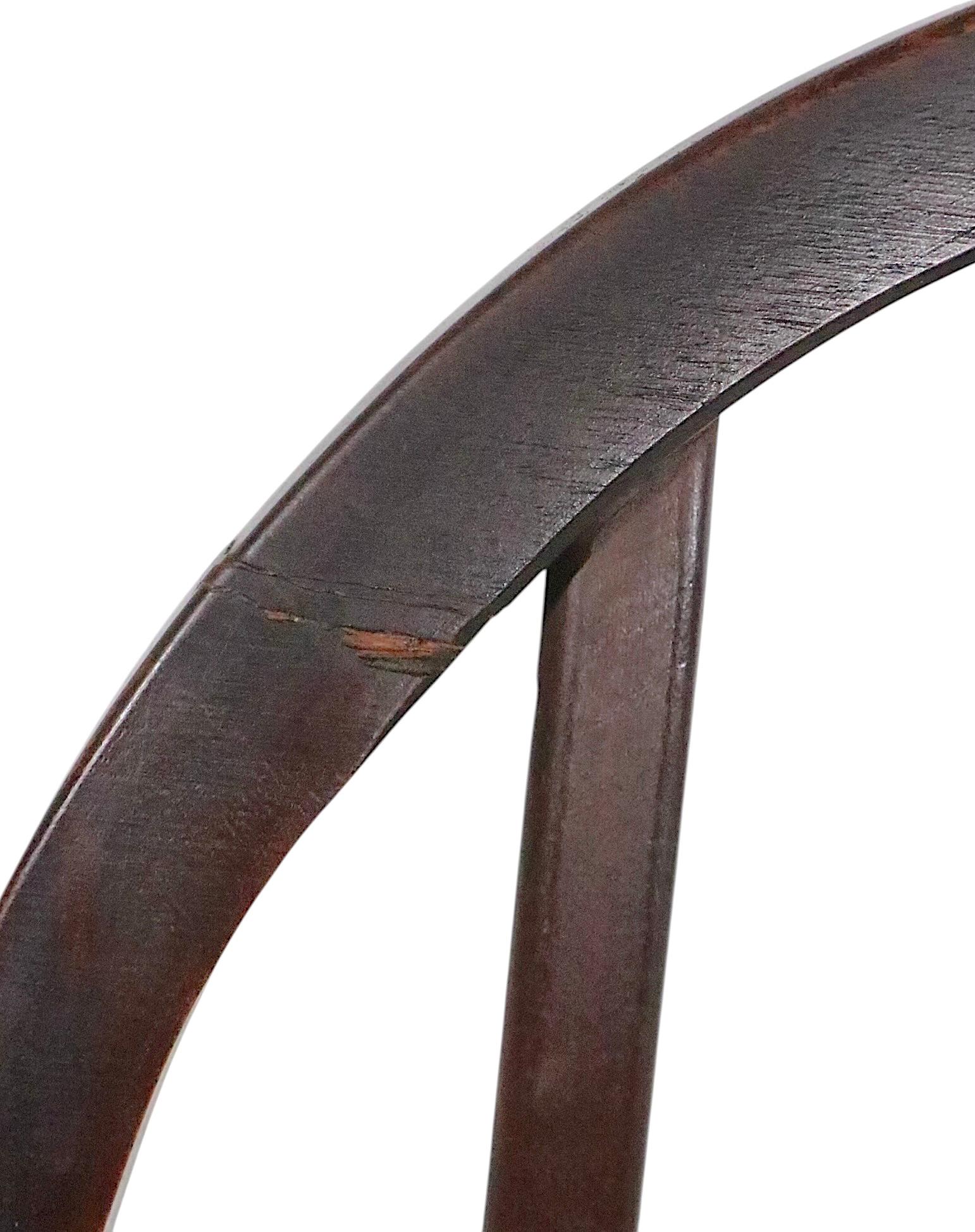 Américain Ensemble de six chaises de salle à manger du milieu du siècle Milo Baughman pour Directional Modèle 332/333 en vente
