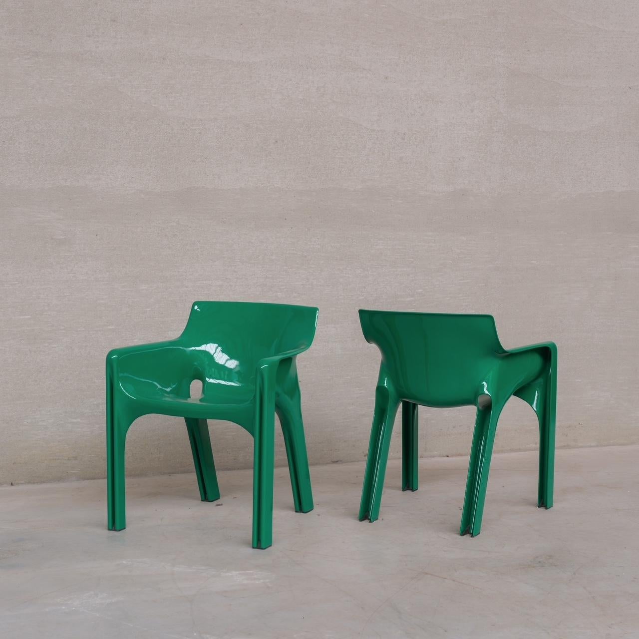 Ensemble de six chaises de salle à manger 