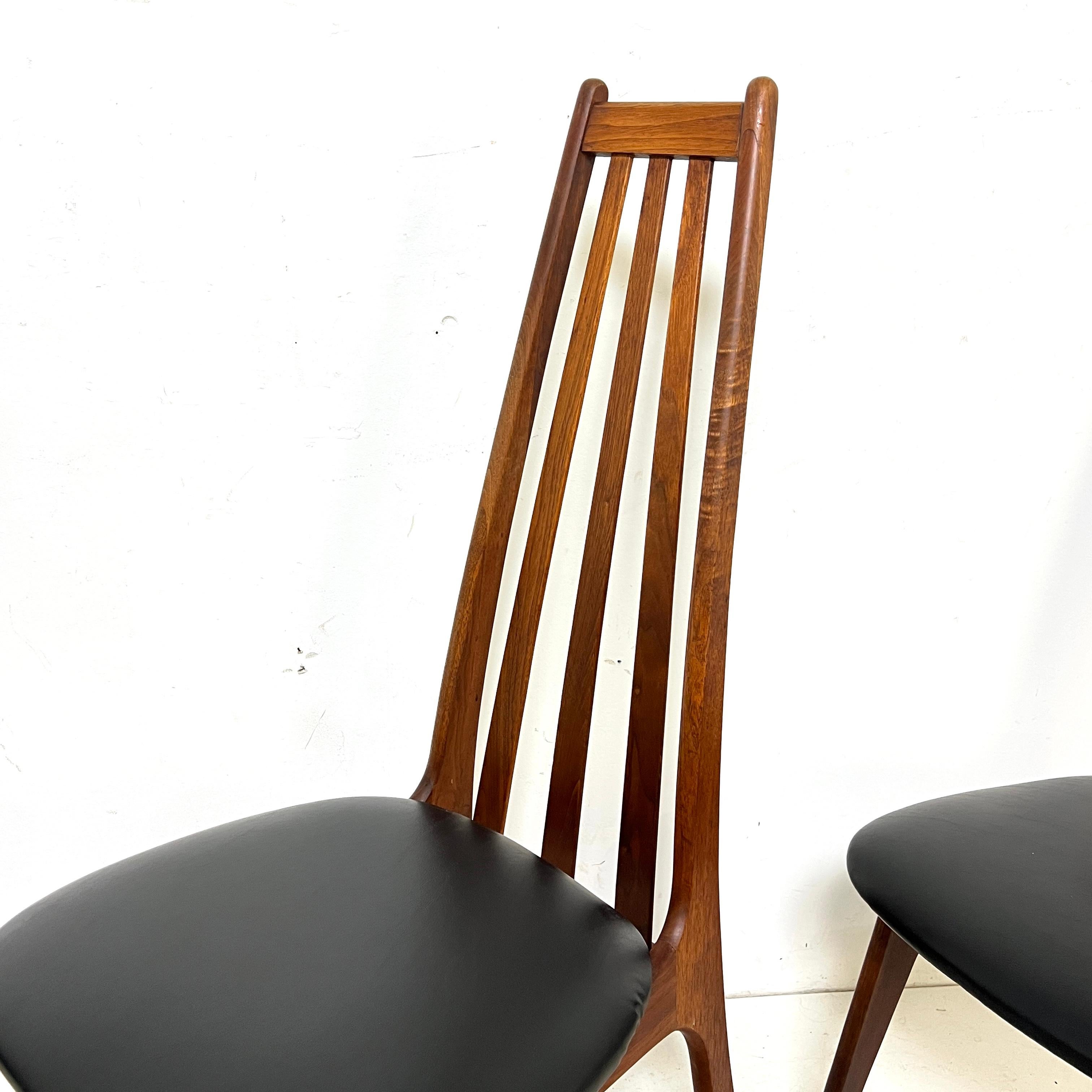 Set di sei sedie da pranzo con schienale alto di Henry P. Glass, circa anni '60, del metà del secolo scorso In condizioni buone in vendita a Peabody, MA