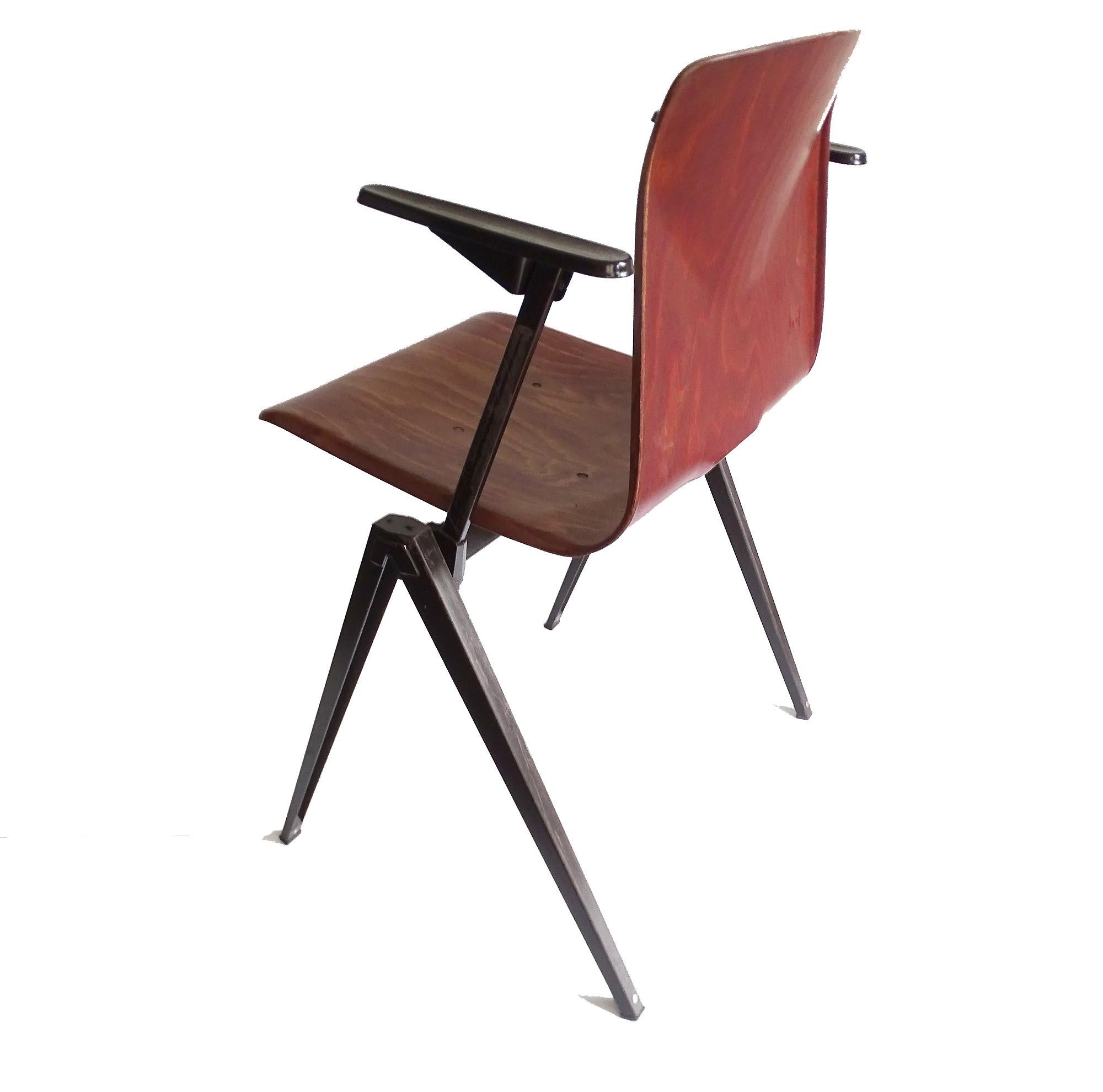 Six 1960s Galvanitas Chairs, Industrial  For Sale 3