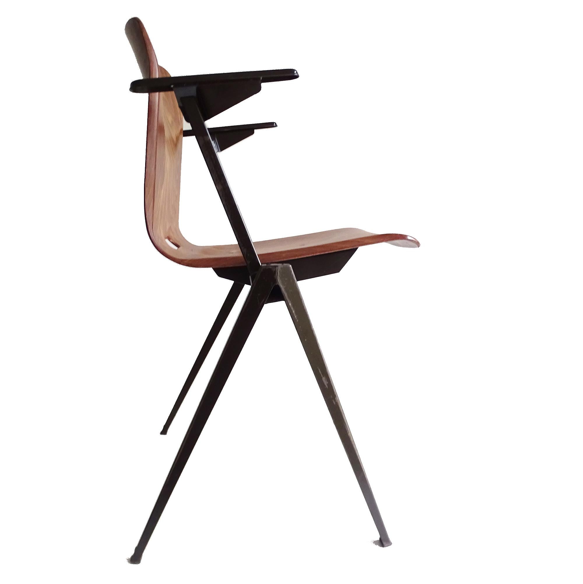 Six 1960s Galvanitas Chairs, Industrial  In Good Condition For Sale In Bremen, DE