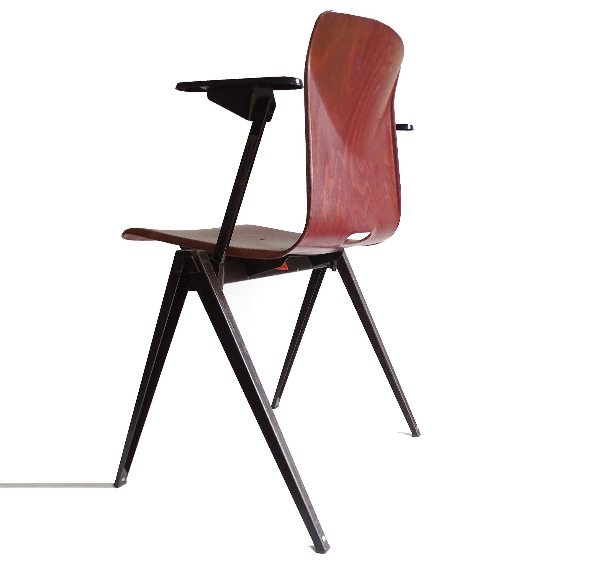 Six 1960s Galvanitas Chairs, Industrial For Sale 1