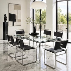 Set of Six Mid Century Modern “CH66" Dining Chairs by Nicos Zographos