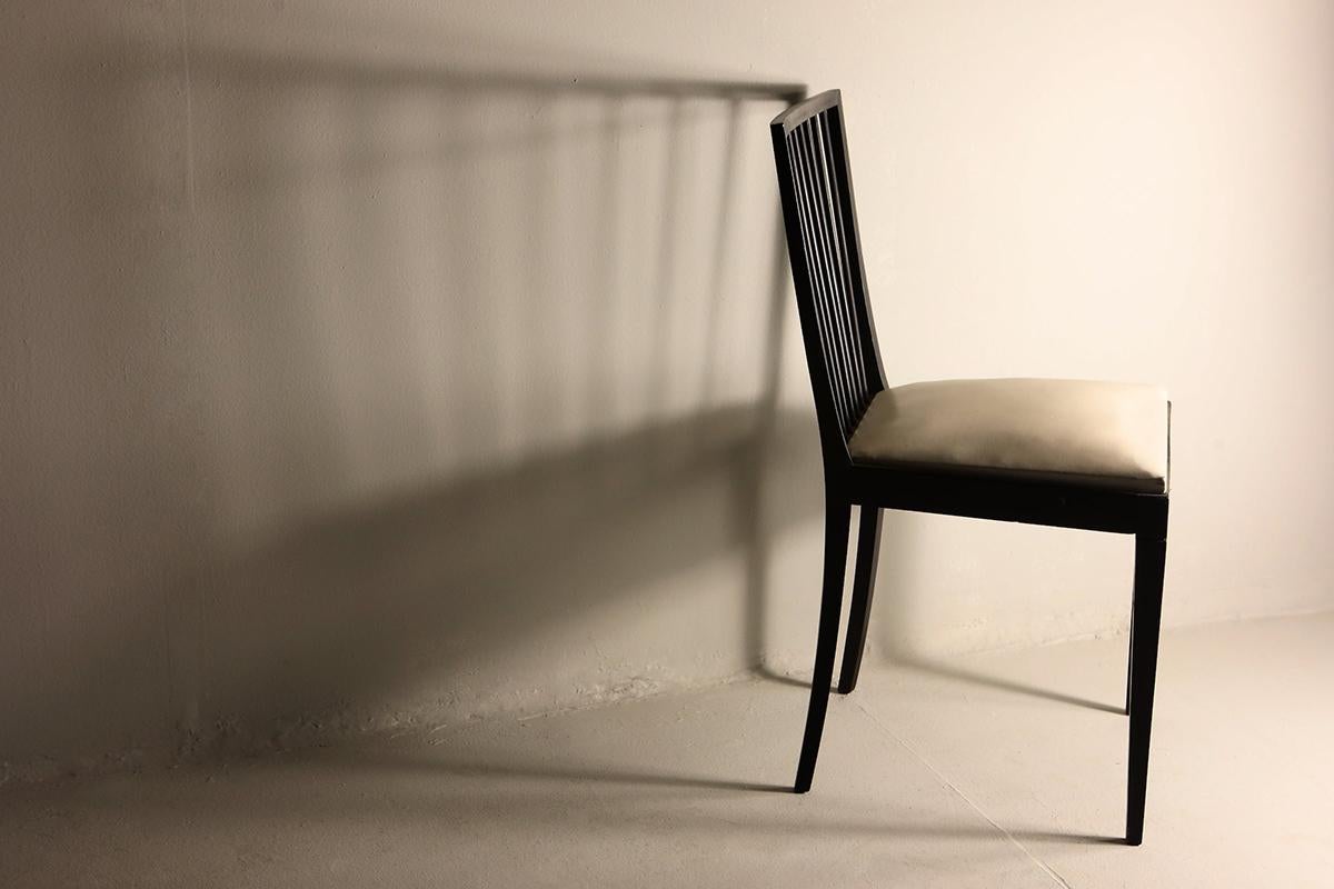 Set of Six Mid-Century Modern Chairs by Flama Móveis Manufacture, Brazil, 1950s In Good Condition For Sale In Deerfield Beach, FL
