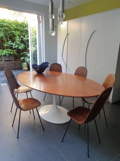 Set of Six Mid-Century Modern Chairs by