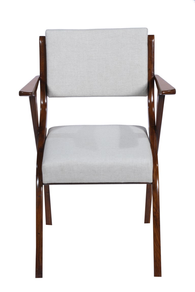 Set of Six Mid-Century Modern Danish Teak Dining Chairs For Sale 1