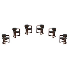 Set of Six Mid-Century Modern Danish Teak Dining Room Chairs