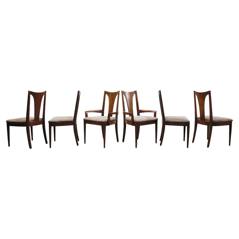 Set of Six MidCentury Modern Dining Chairs by JB Van Sciver, circa