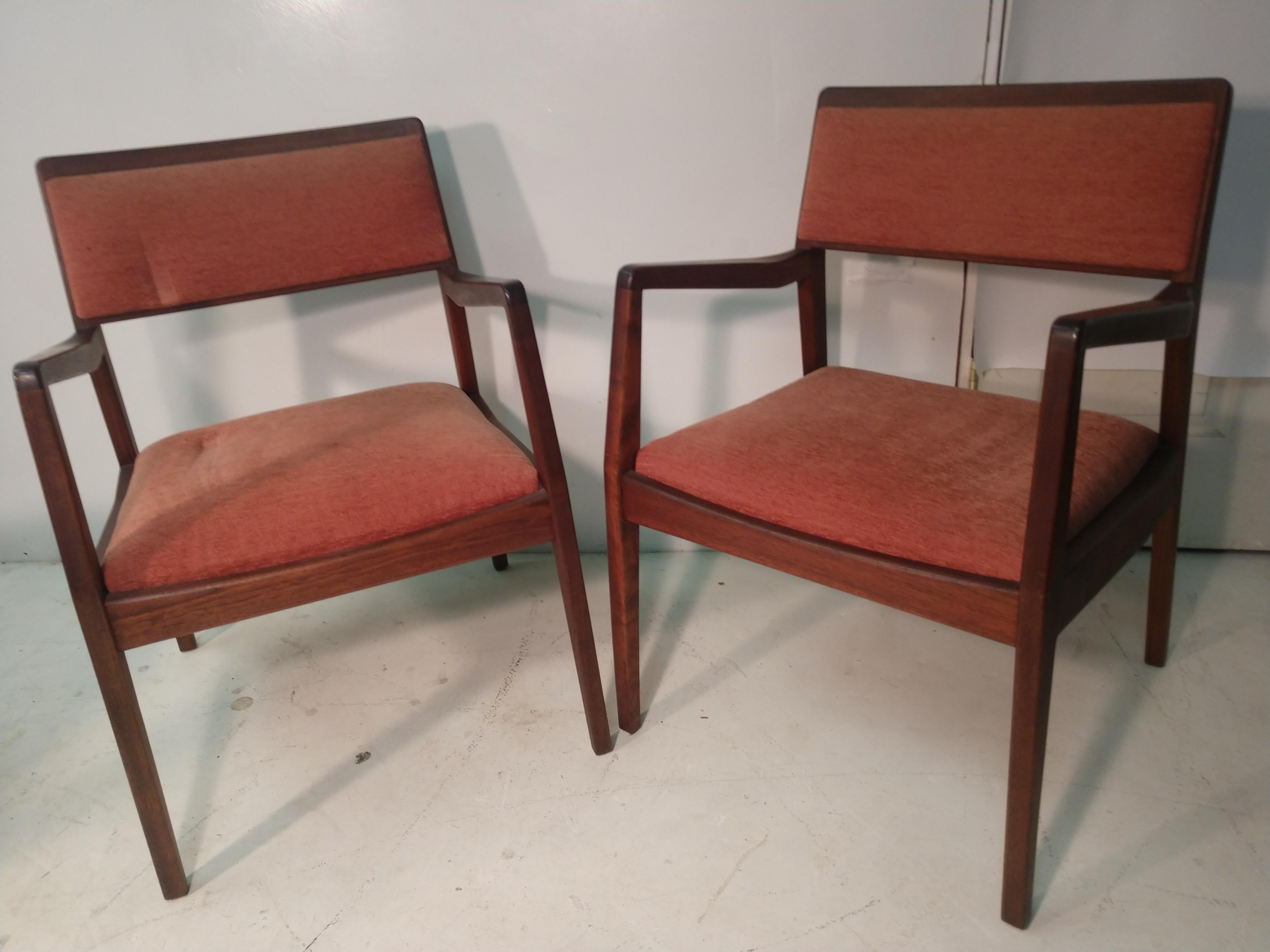 American Set of Six Mid-Century Modern Dining Chairs by Jen's Risom