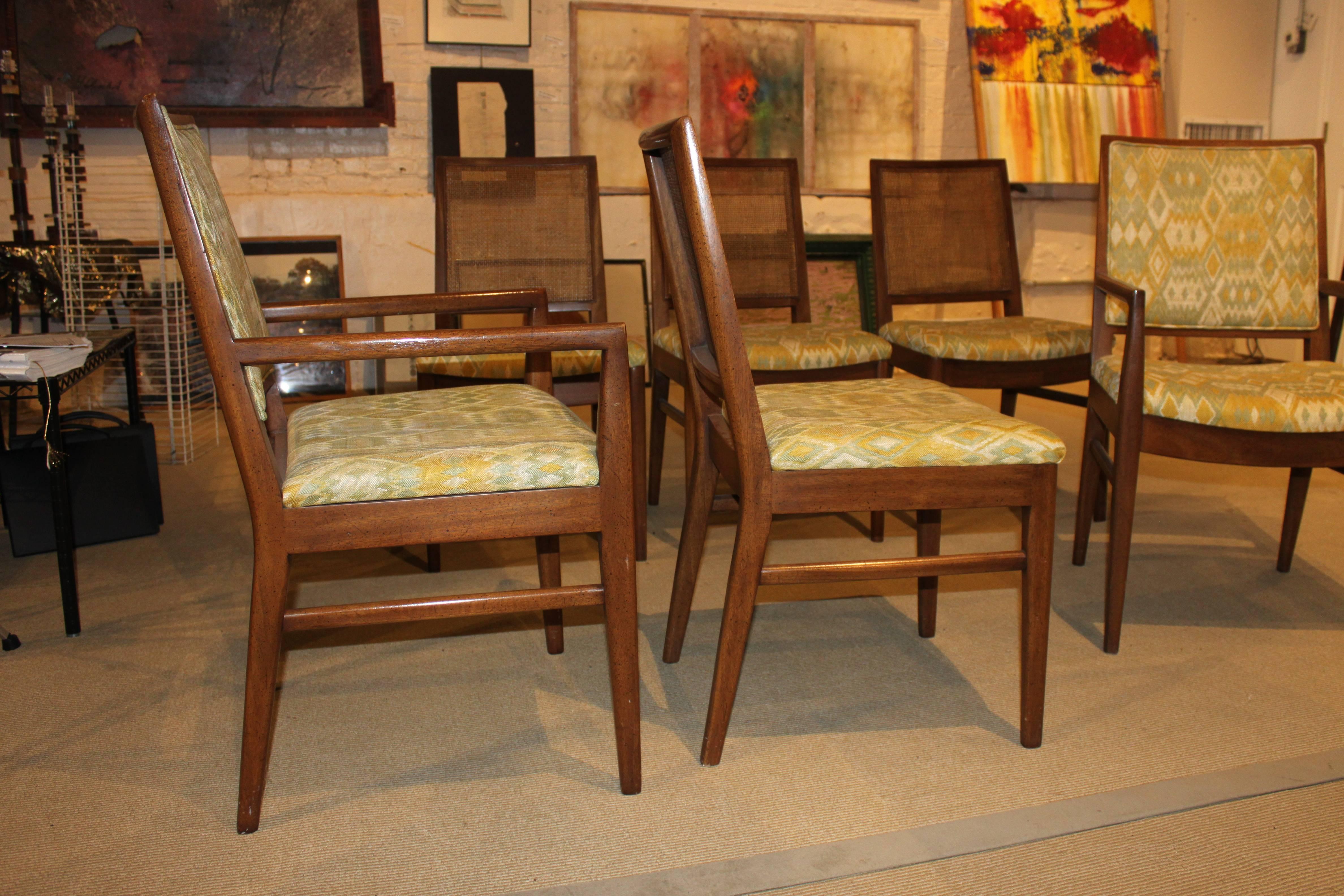 American Set of Six Mid-Century Modern Dining Chairs by John Stuart