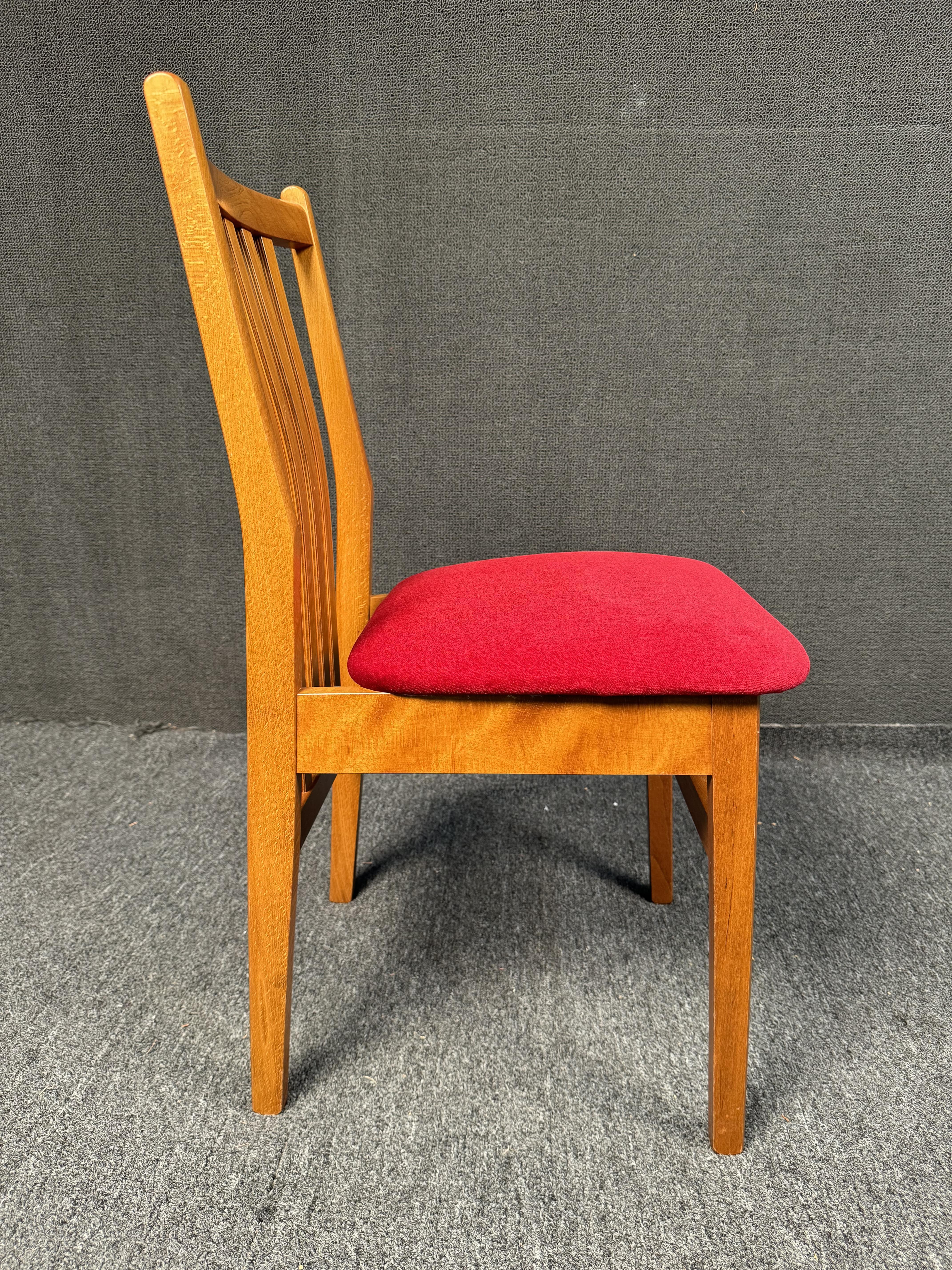 Sechser-Set Moderne Esszimmerstühle aus der Mitte des Jahrhunderts im Angebot 6