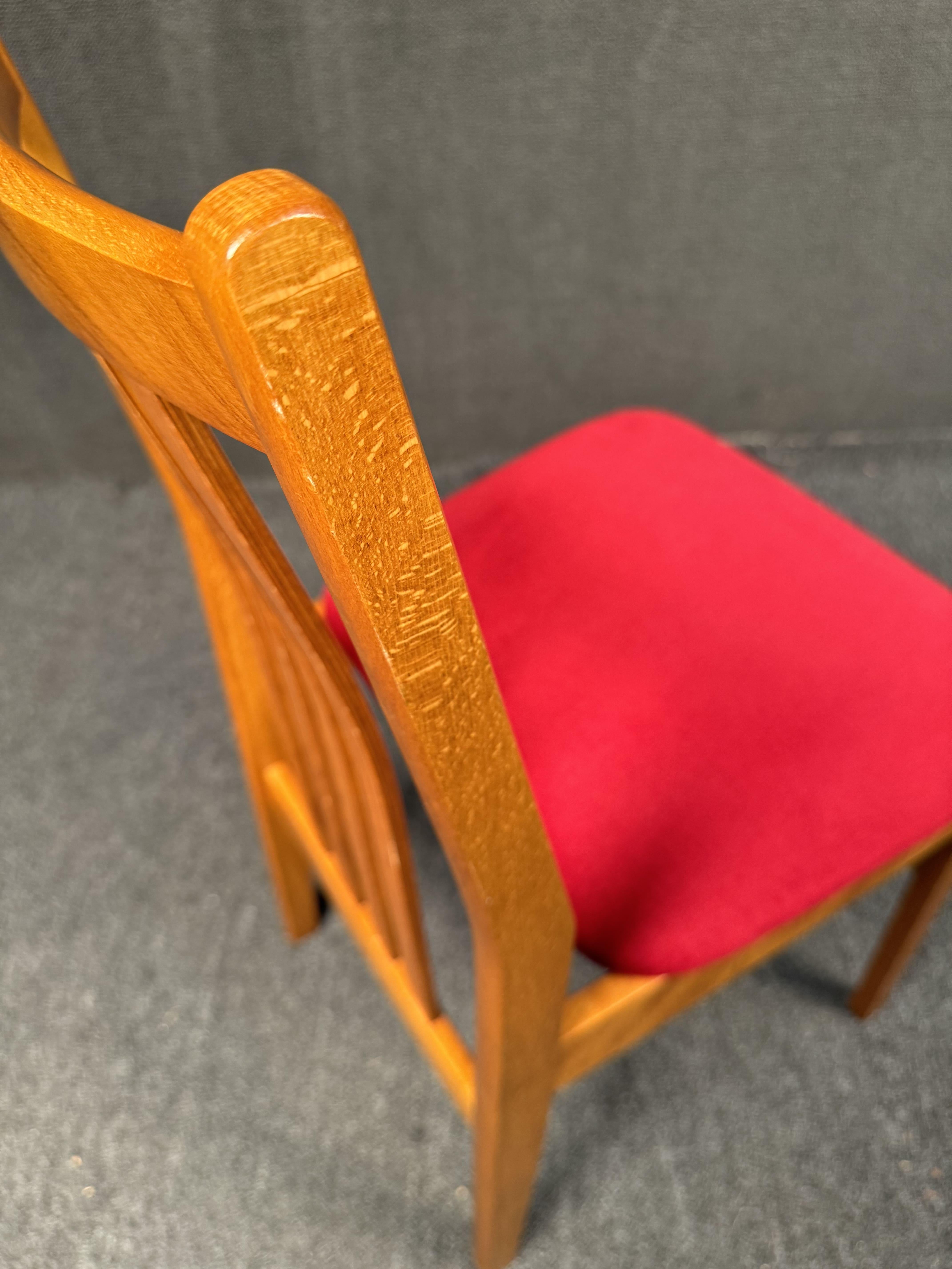 Sechser-Set Moderne Esszimmerstühle aus der Mitte des Jahrhunderts im Angebot 8