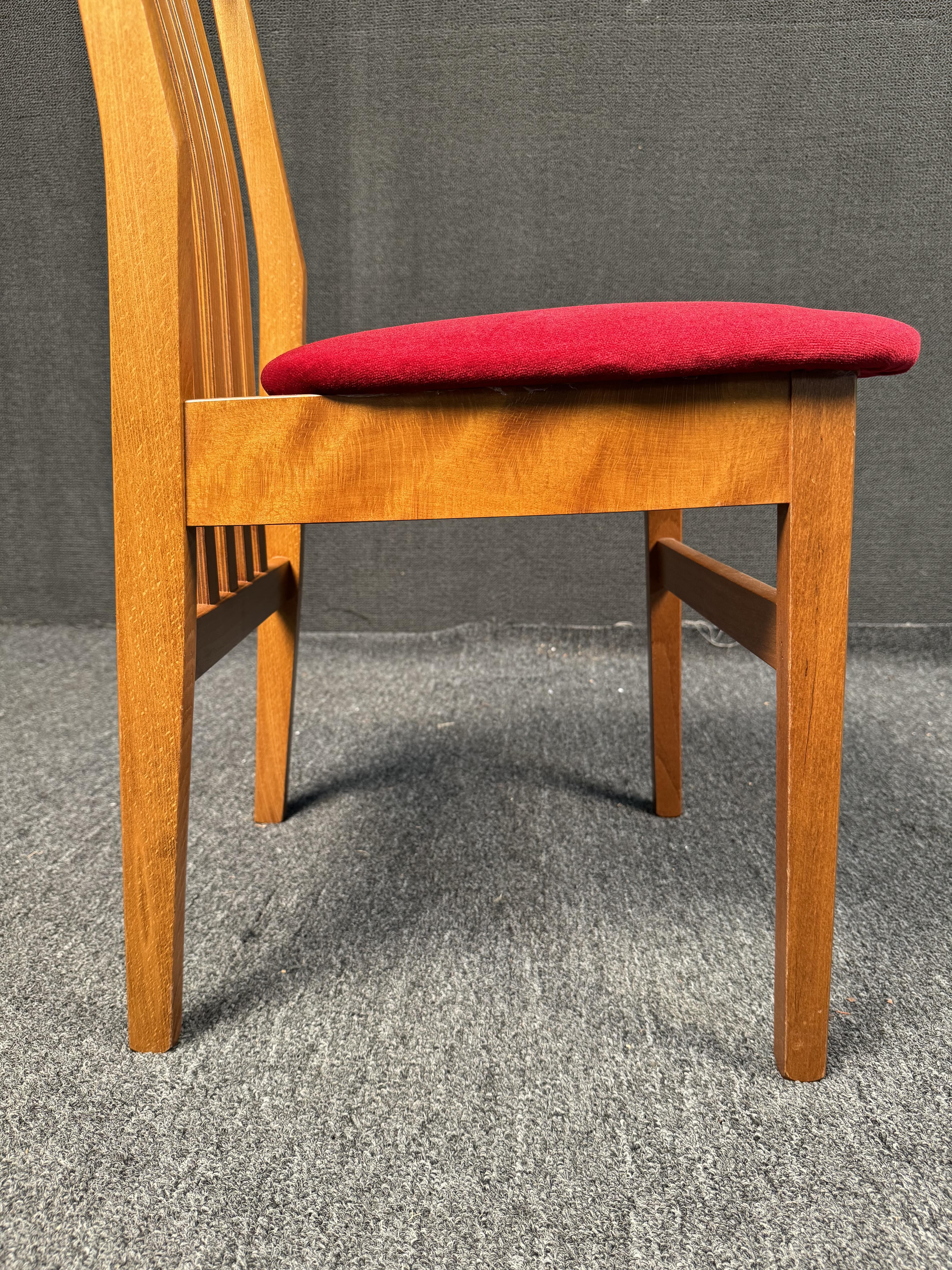 Sechser-Set Moderne Esszimmerstühle aus der Mitte des Jahrhunderts im Angebot 9