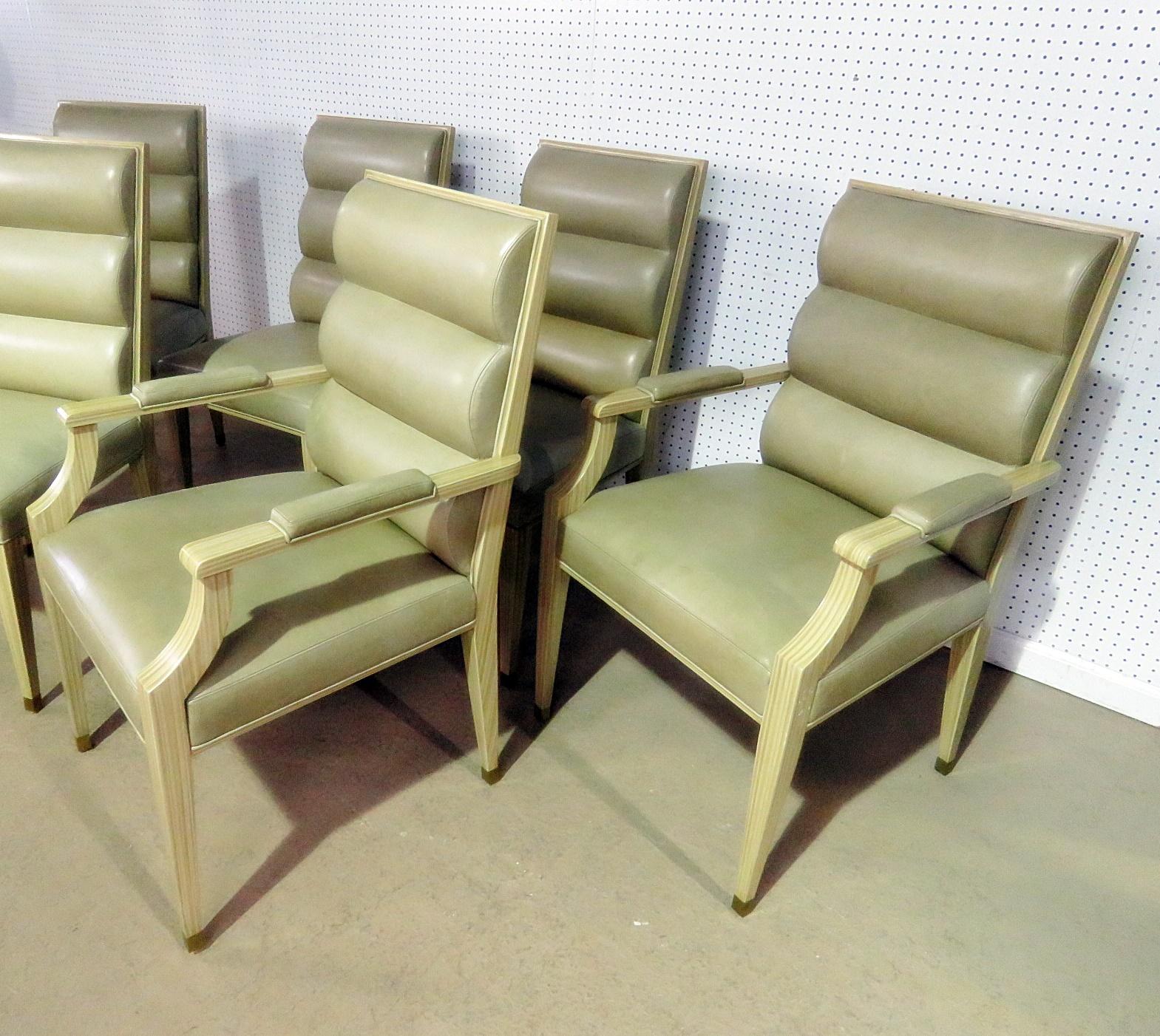 Set of Six Mid-Century Modern Dining Chairs In Good Condition In Swedesboro, NJ
