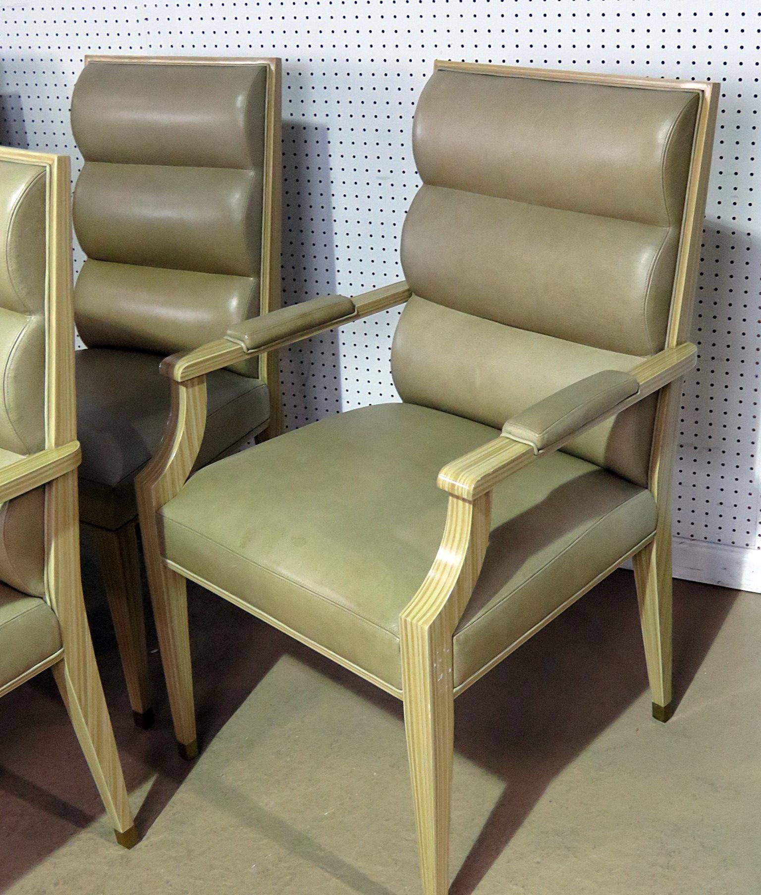 20th Century Set of Six Mid-Century Modern Dining Chairs