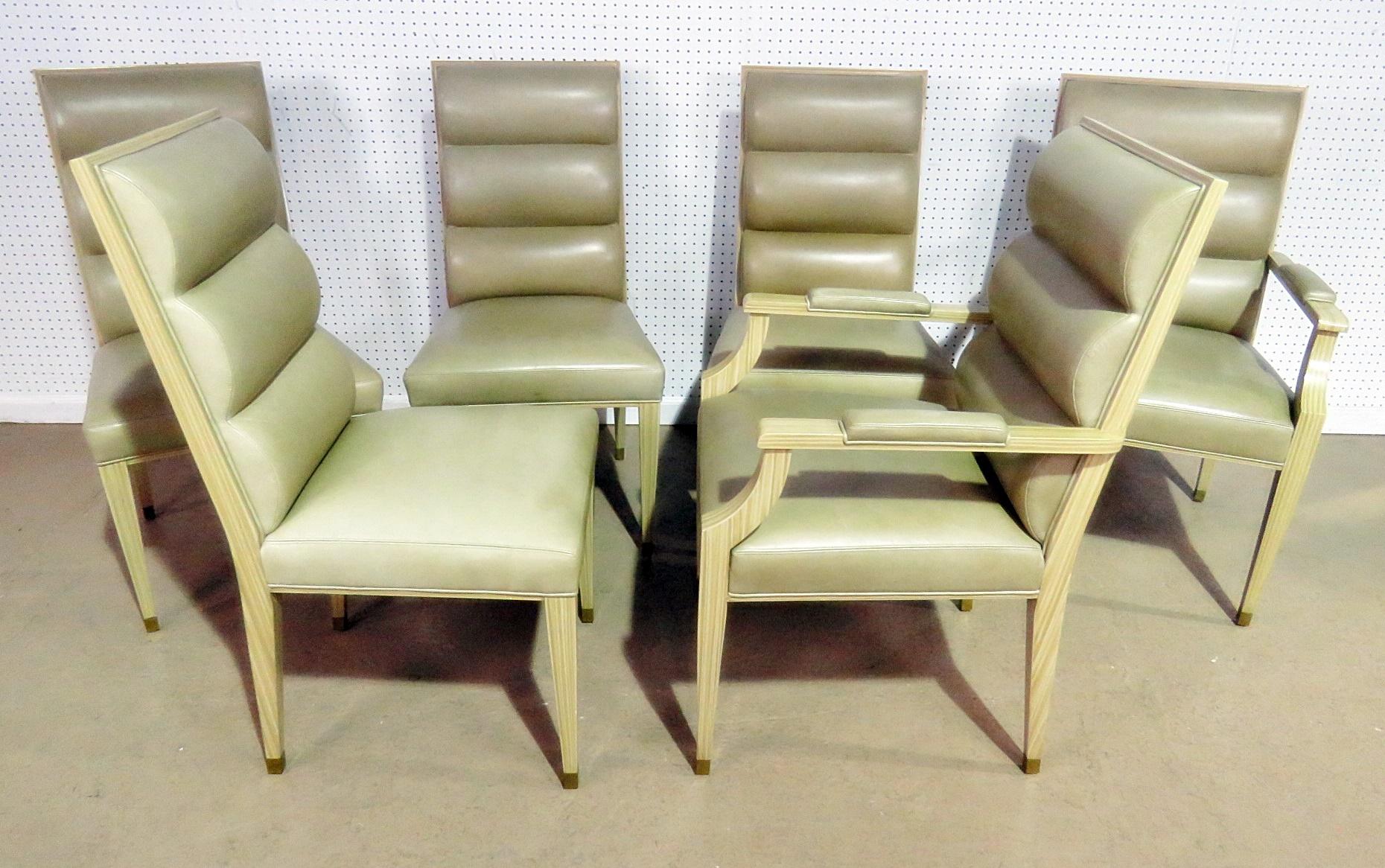 Set of Six Mid-Century Modern Dining Chairs 1